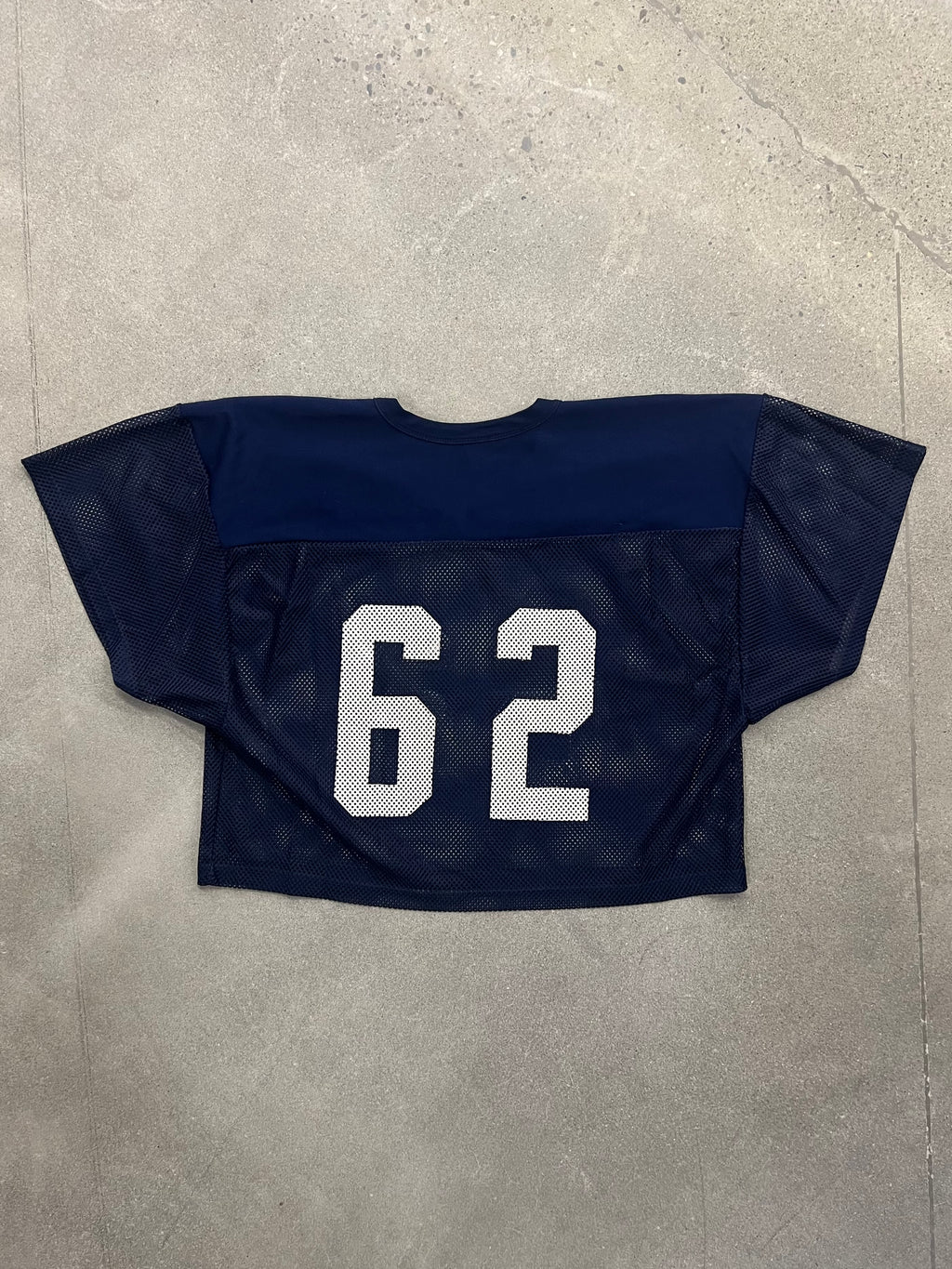 Russell Athletic Cropped Mesh Football Practice Jersey - L