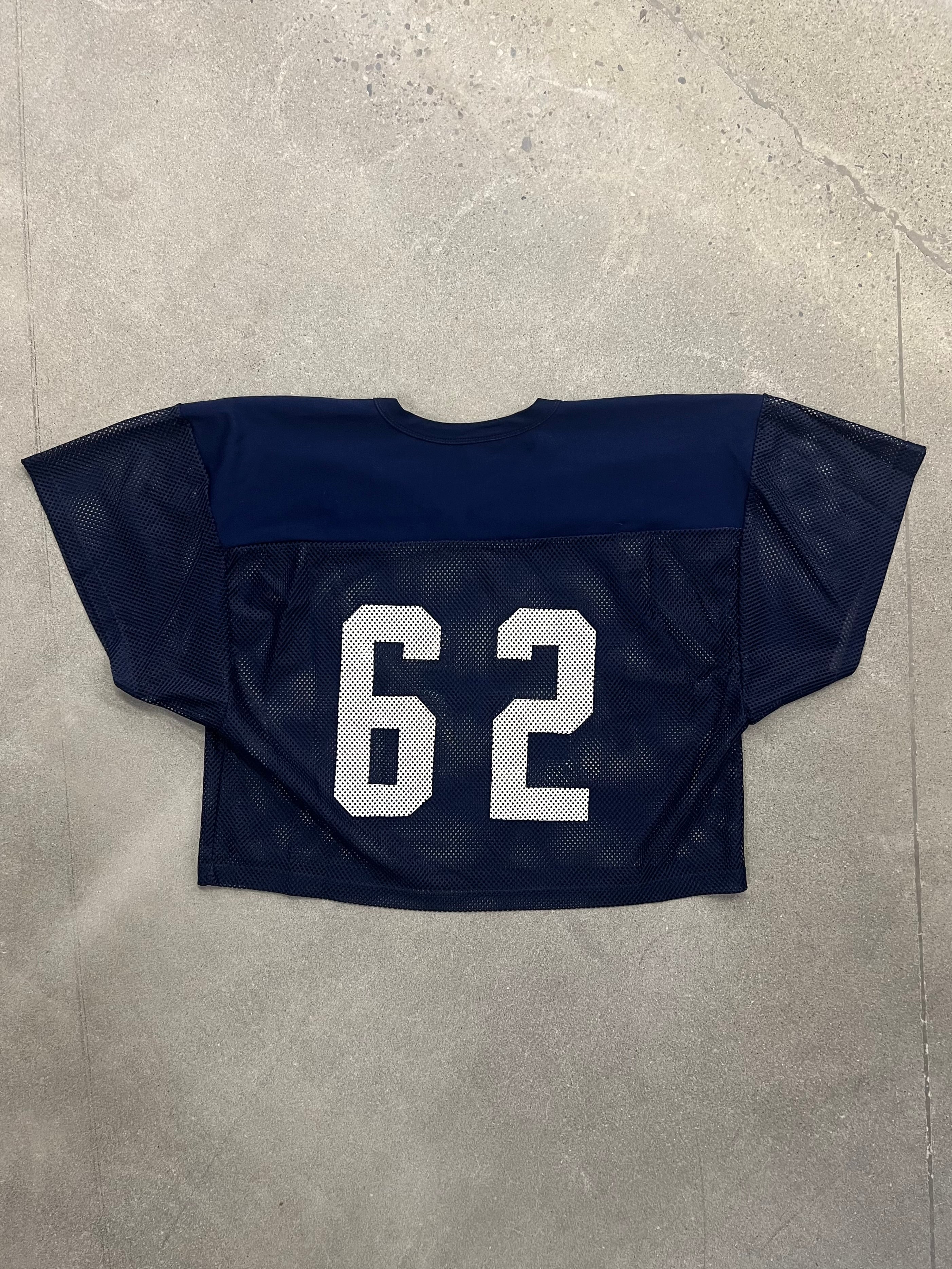 Russell Athletic Cropped Mesh Football Practice Jersey - L