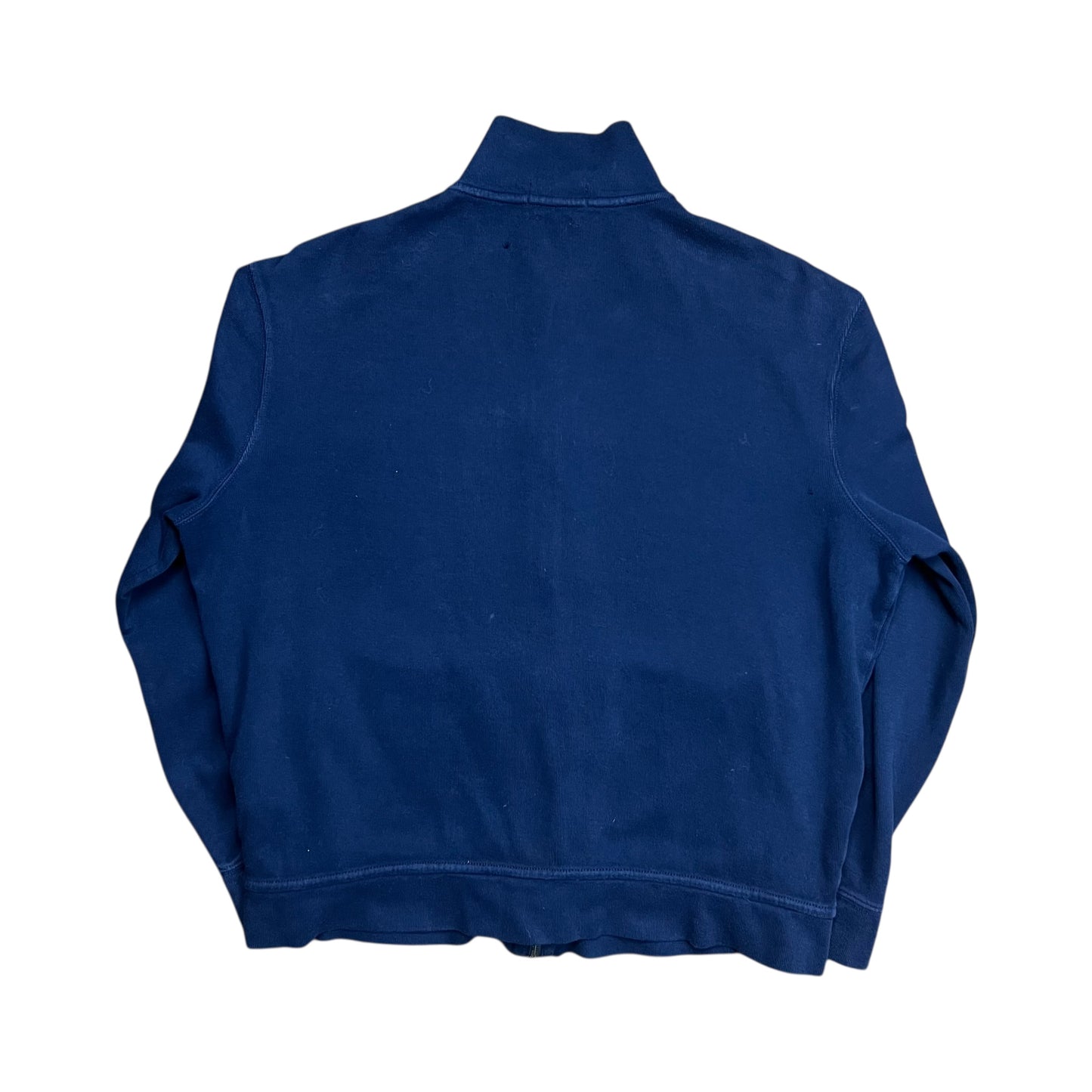 Polo Ralph Lauren Navy Estate Rib Zip-up Sweater - L