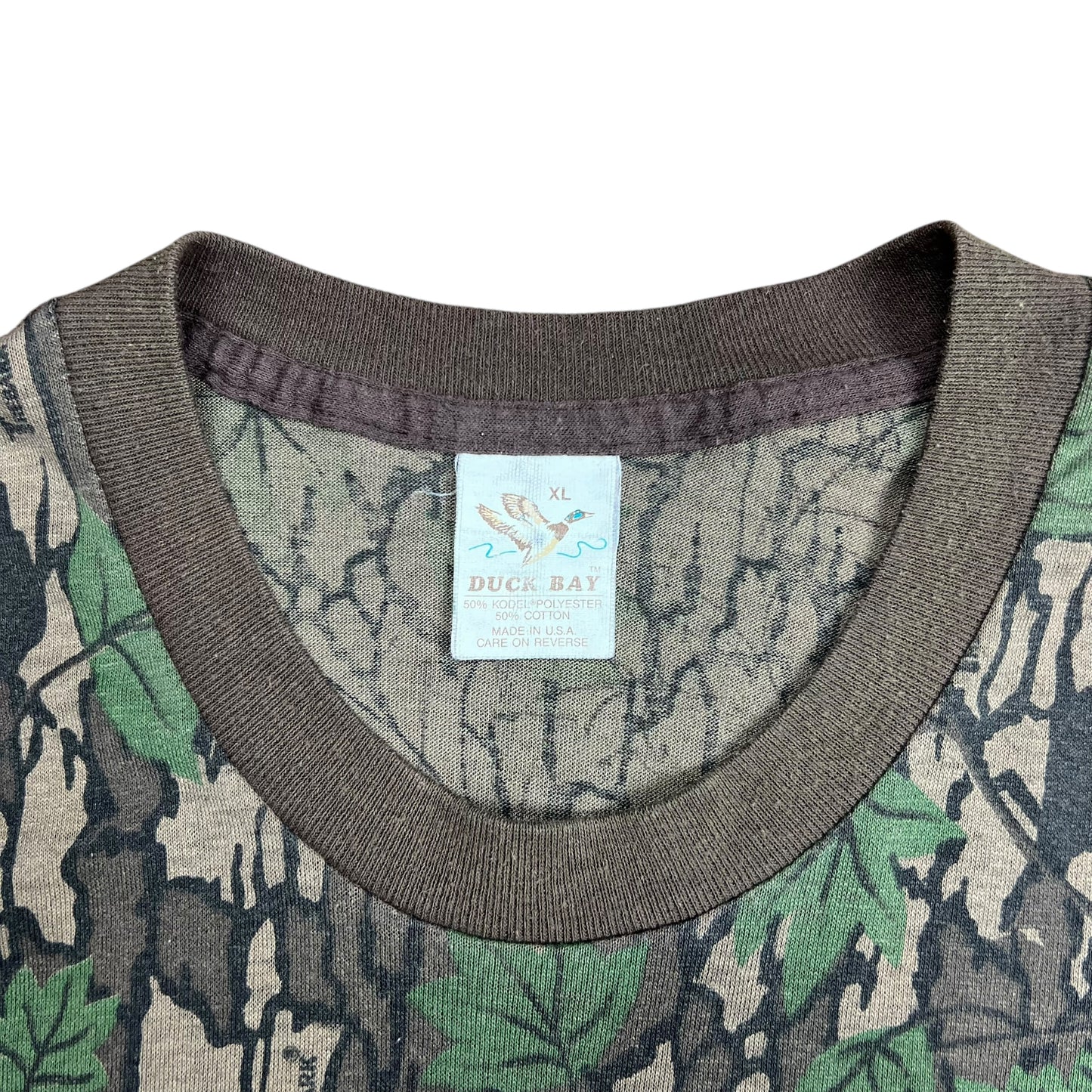 Duck Bay Trebark Camo Pocket T-shirt - XL