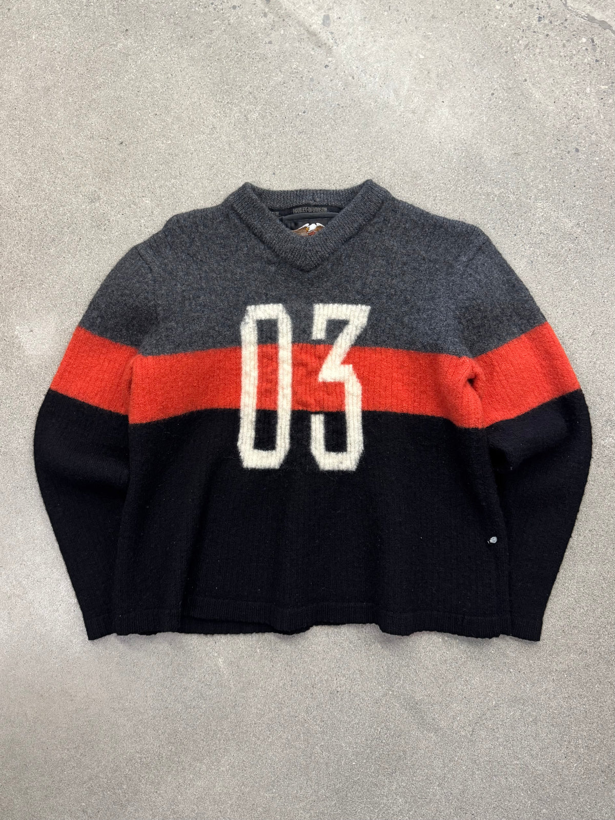 Harley-Davidson Made in Japan 03 Wool Sweater - L