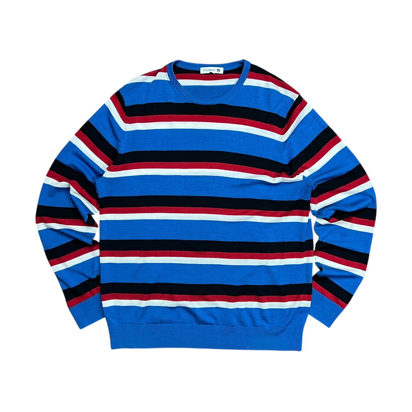 JW Anderson x Uniqlo Blue Striped Wool Sweatshirt- L