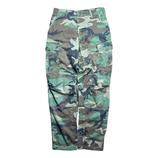Woodland Camo ARMY Cargo Pants - 30"
