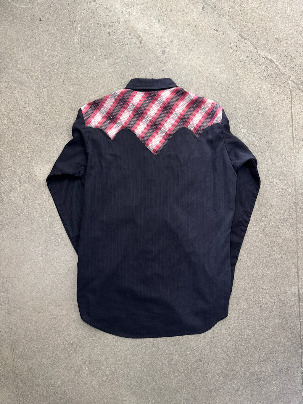 MWG Western Pearl Snap Button-Up Cowboy Shirt - L