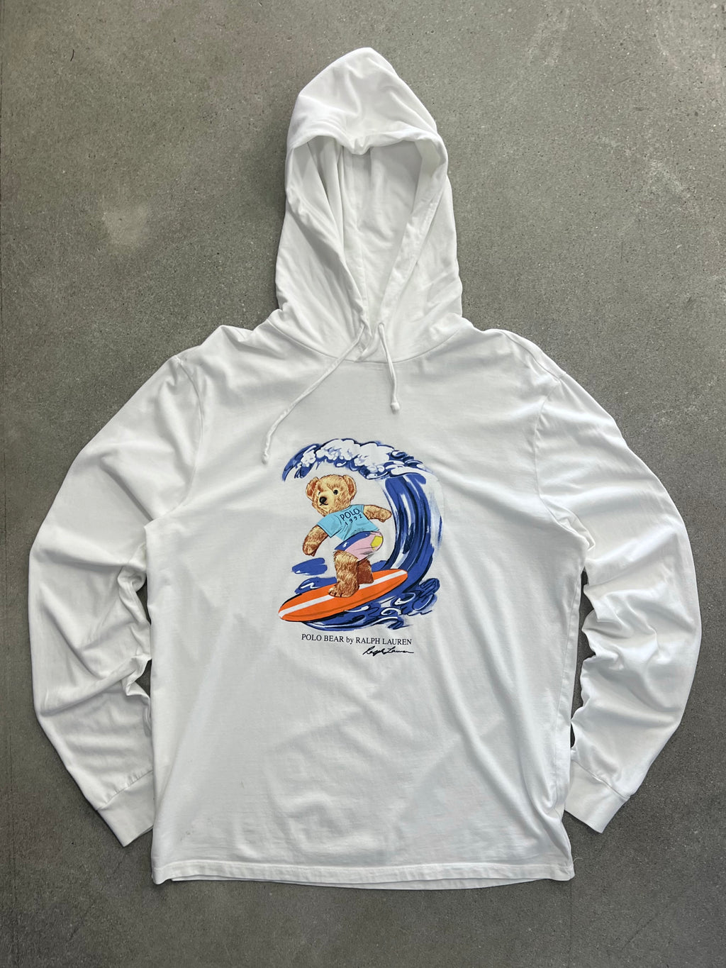 Polo Ralph Lauren Lightweight Surfing Polo Bear Hoodie - XL