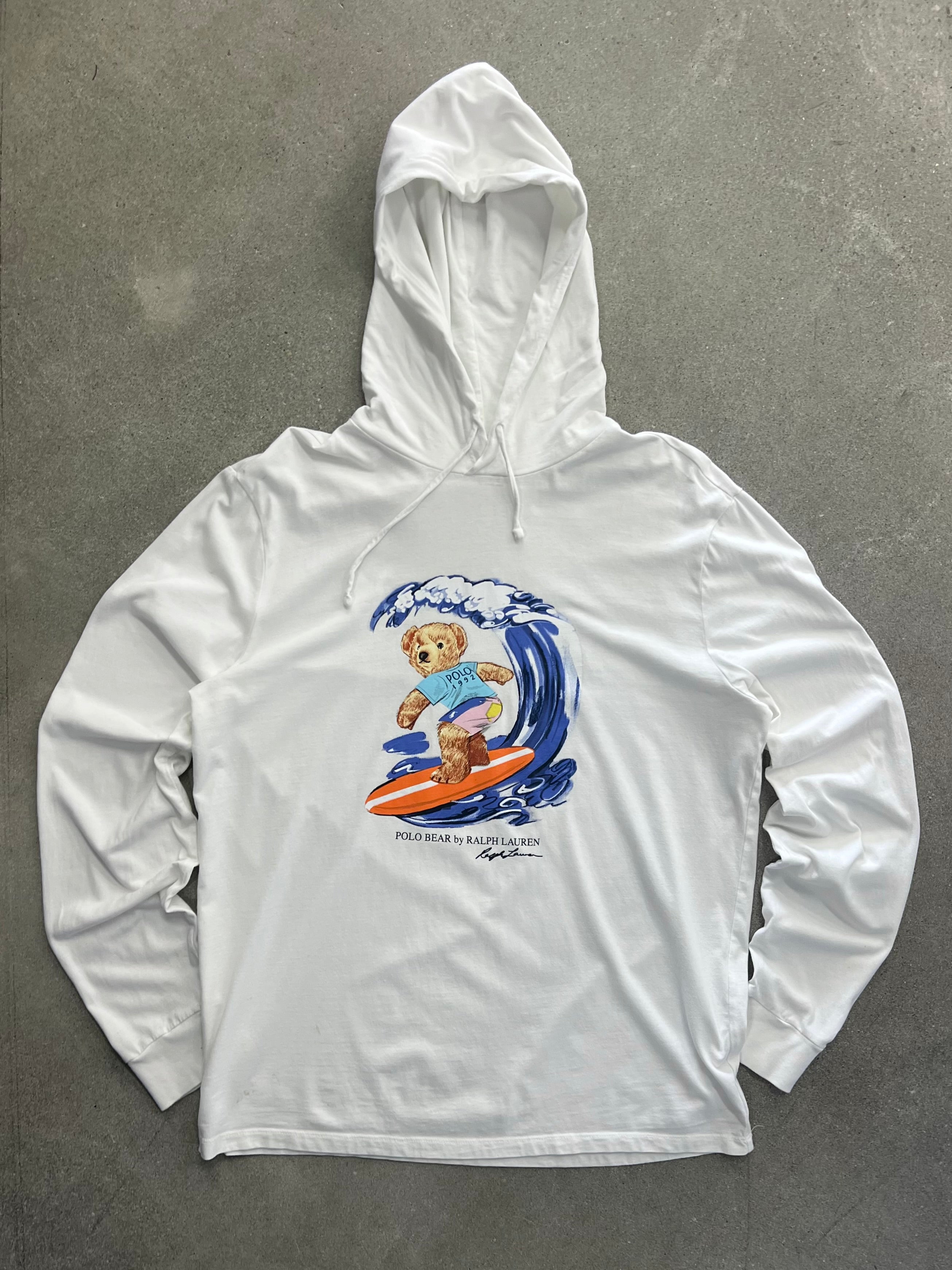 Polo Ralph Lauren Lightweight Surfing Polo Bear Hoodie - XL