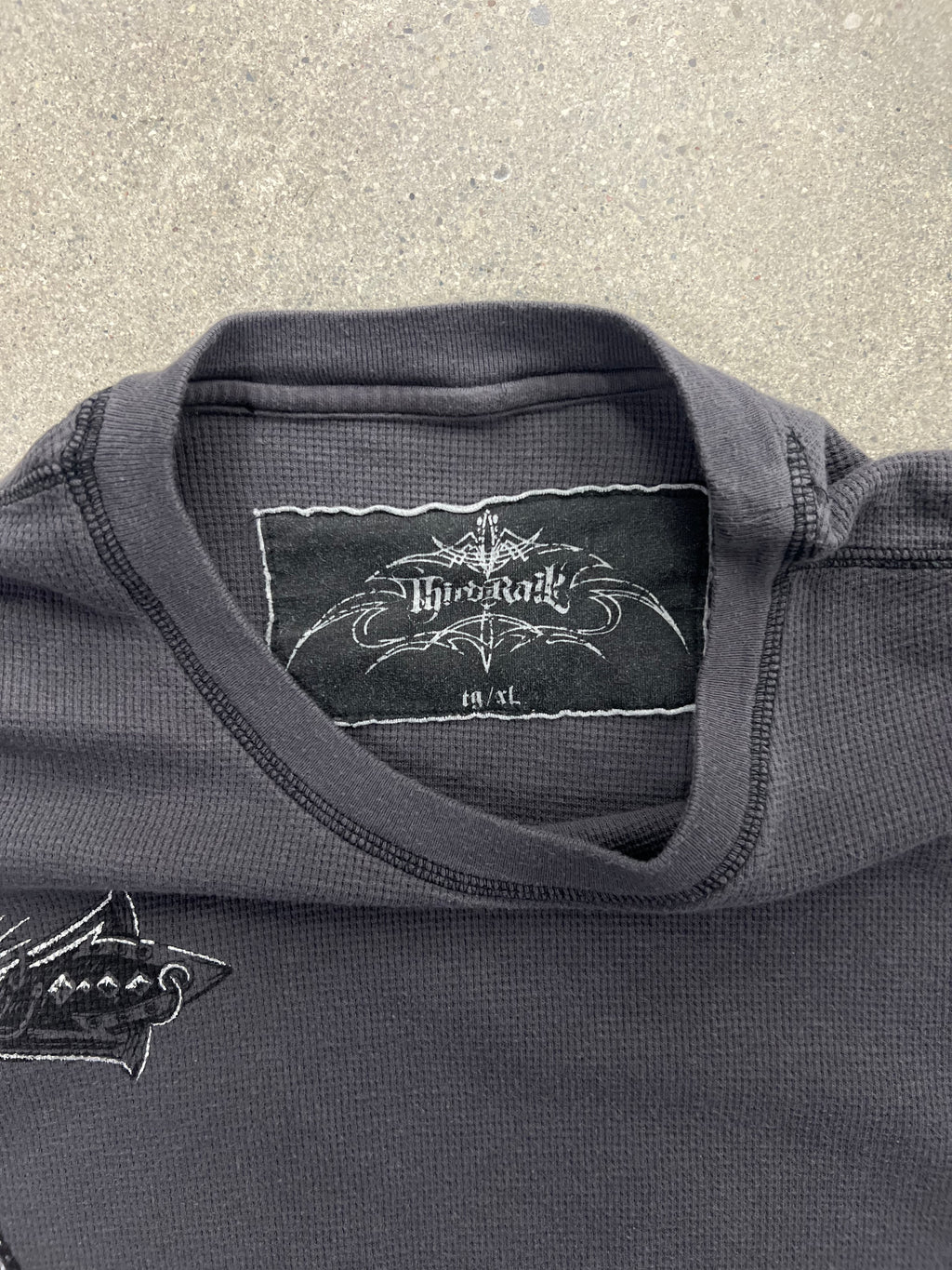 Third Rail Thermal Cross Long Sleeve Shirt - XL