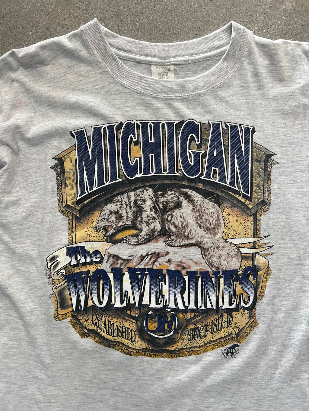 University of Michigan Wolverines T-Shirt - XL