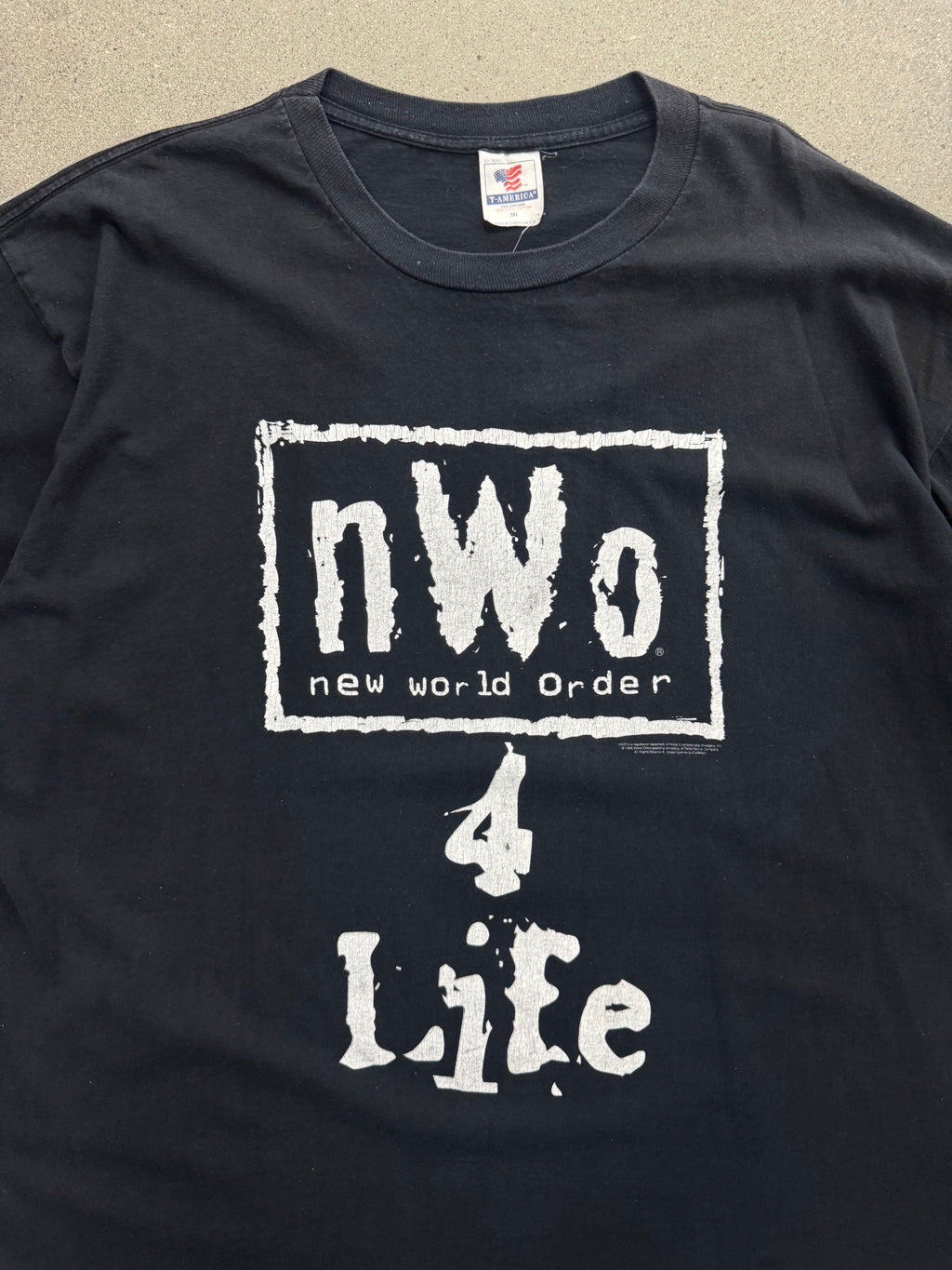 1998 WCW New World Order 4 Life T-Shirt - XXXL