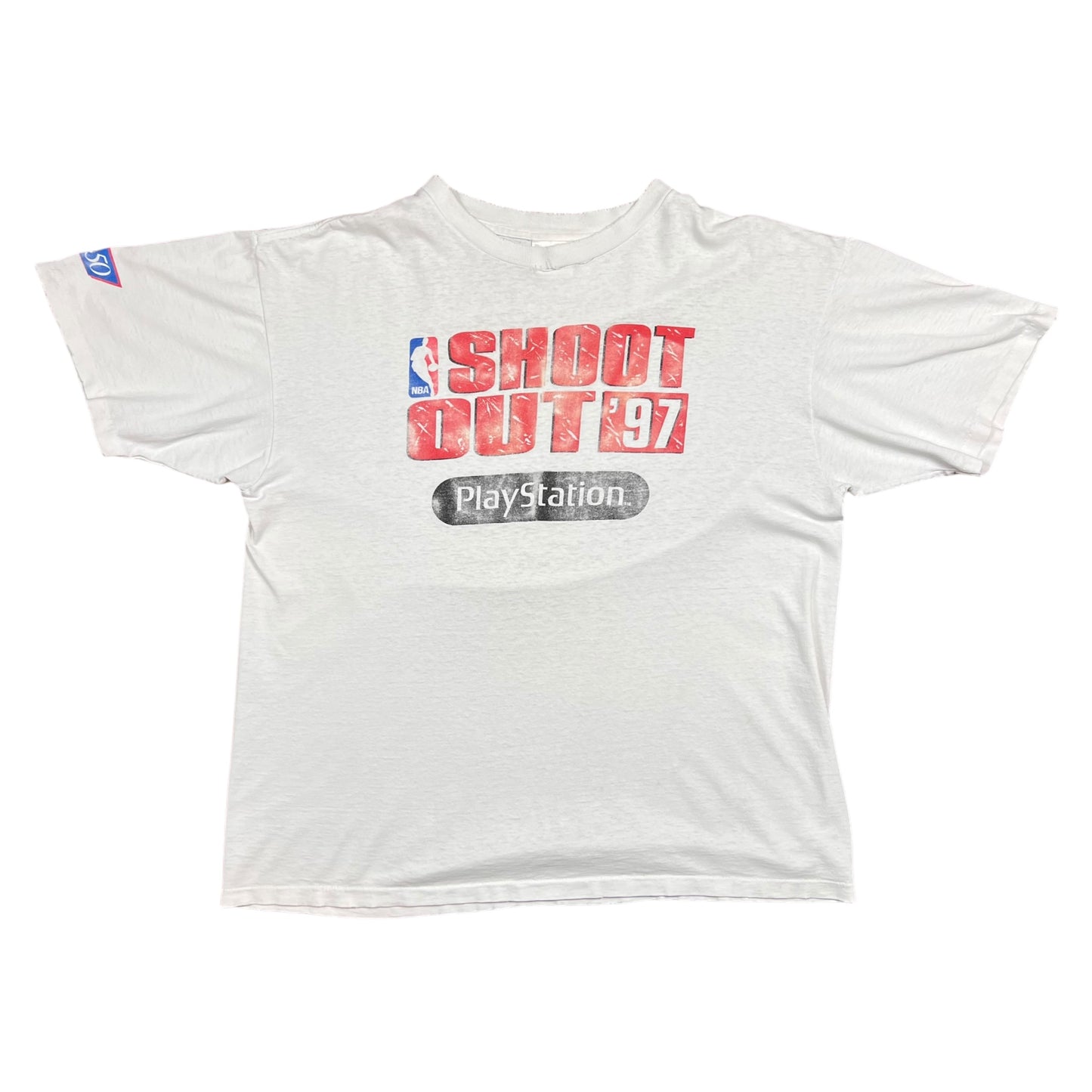 1997 NBA Shoot Out Playstation T-shirt - XL