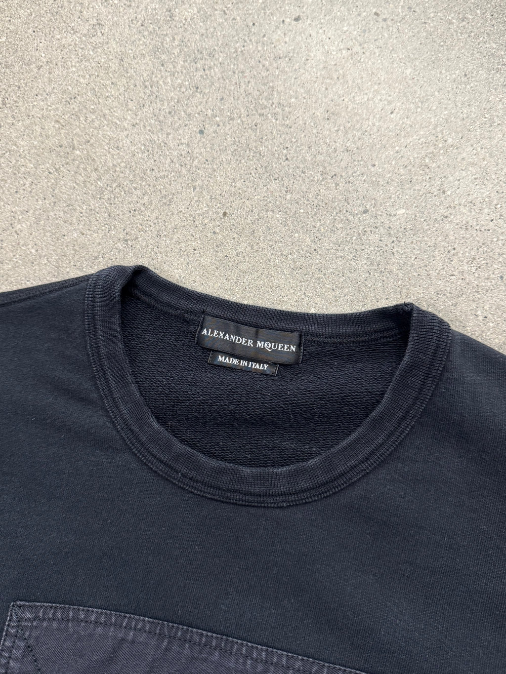 Alexander McQueen Number 9 Patch Crewneck Sweatshirt - M