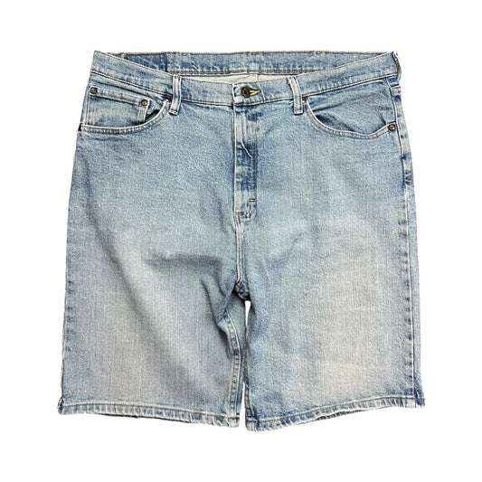 Wrangler Faded Light Wash Jean Shorts  - 36"