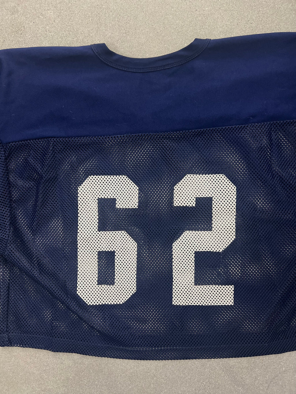 Russell Athletic Cropped Mesh Football Practice Jersey - L