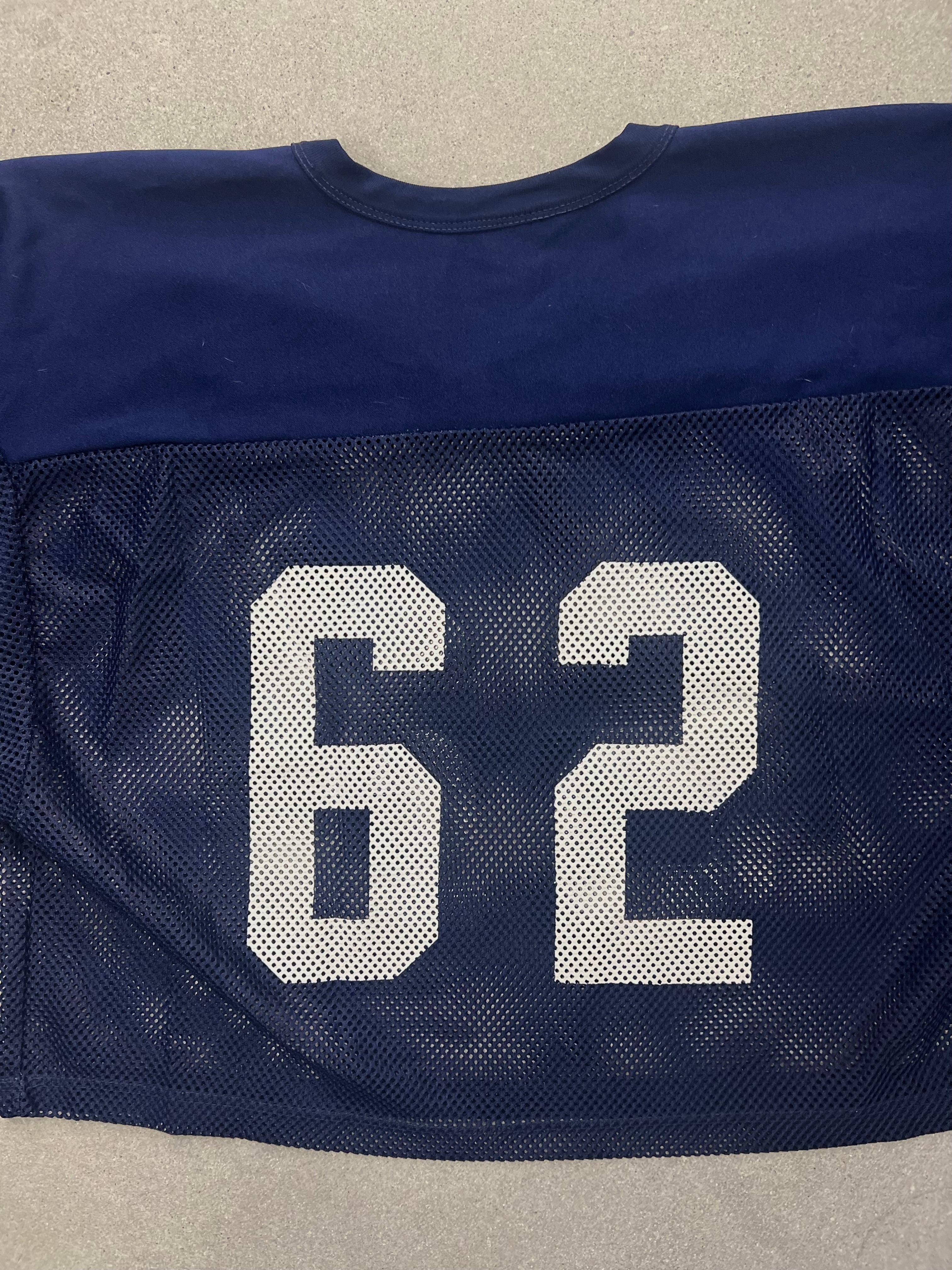 Russell Athletic Cropped Mesh Football Practice Jersey - L