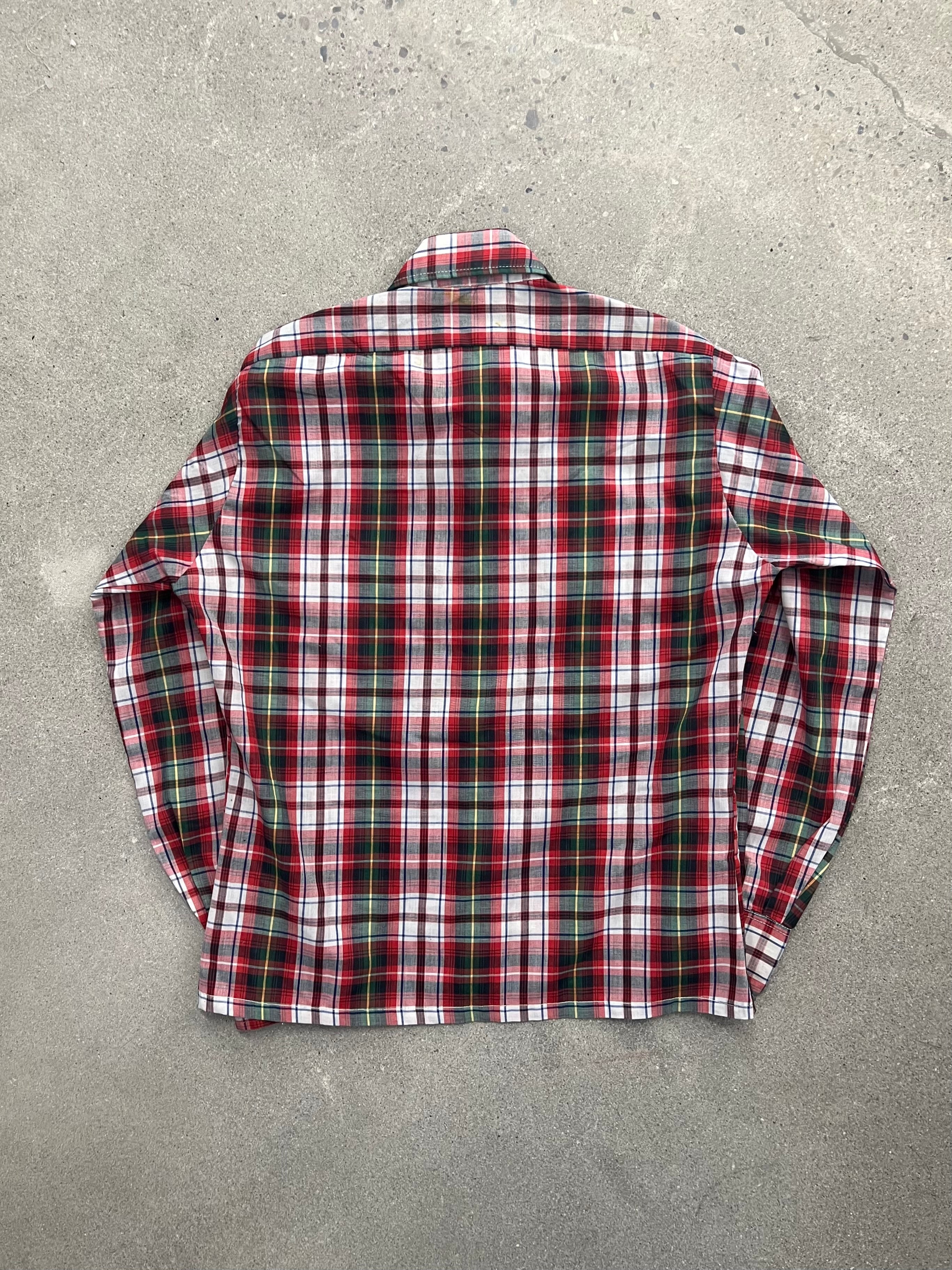 Levi’s Western Plaid Button-Up Shirt - S
