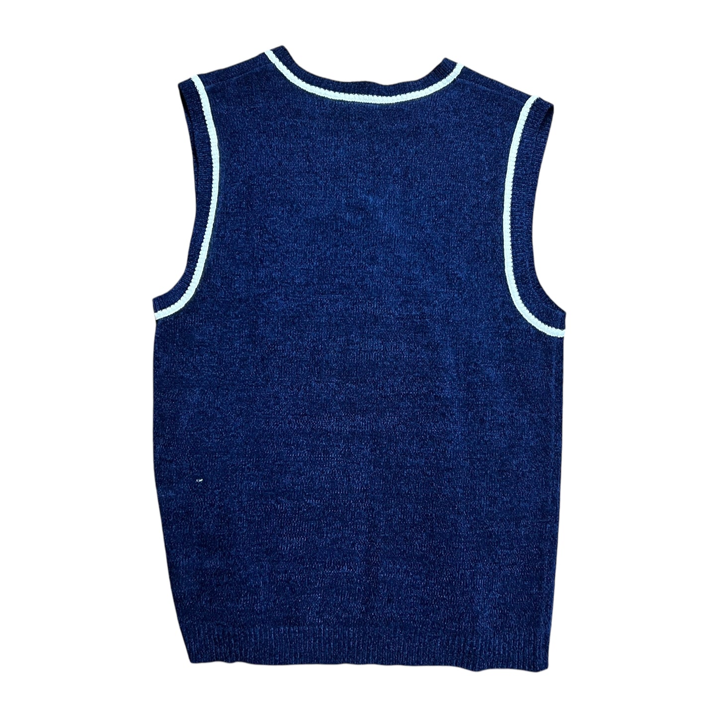 Southpole Blue Chenille Vest - L