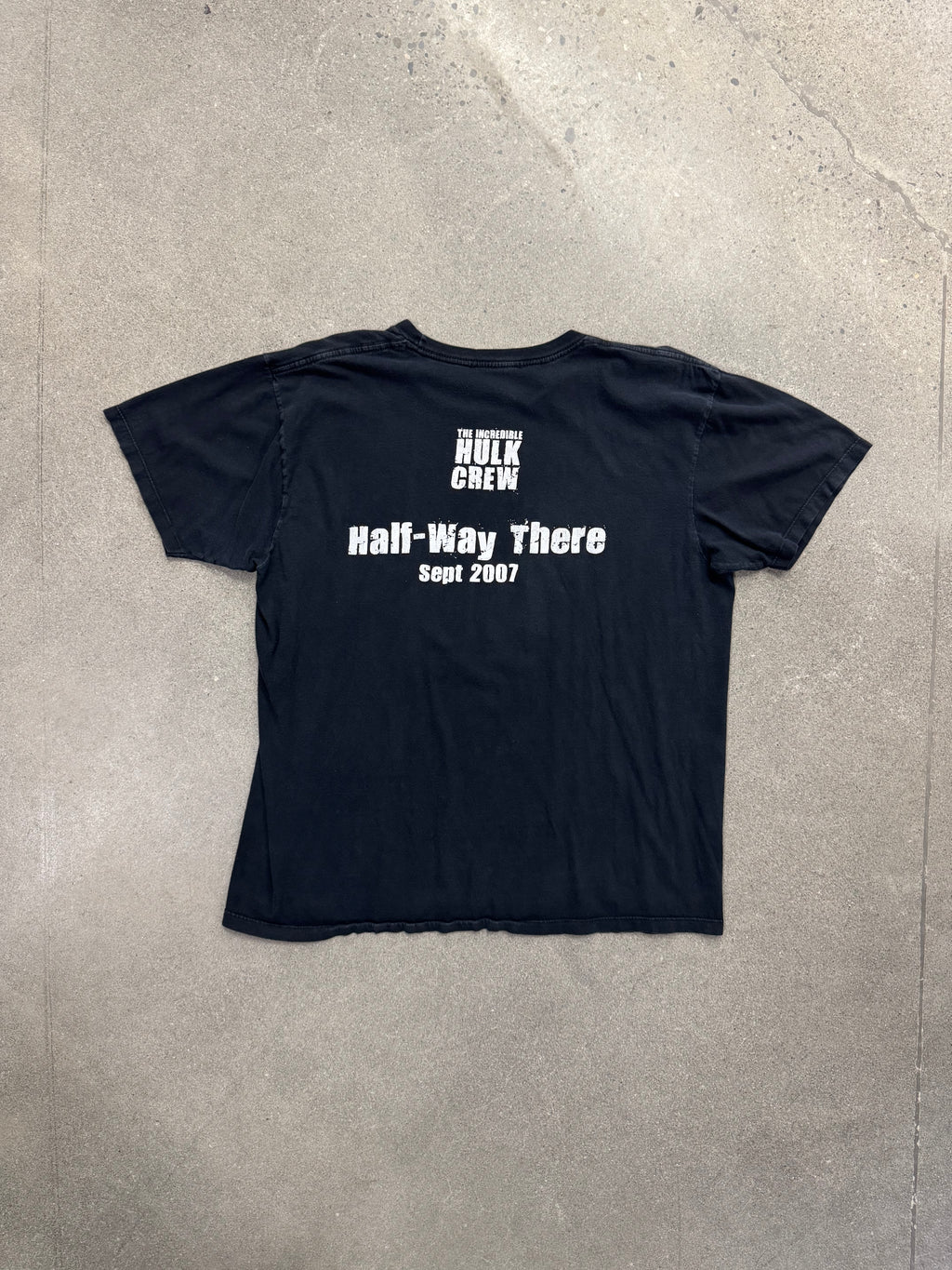 2007 The Incredible Hulk Movie Production Crew T-Shirt - L