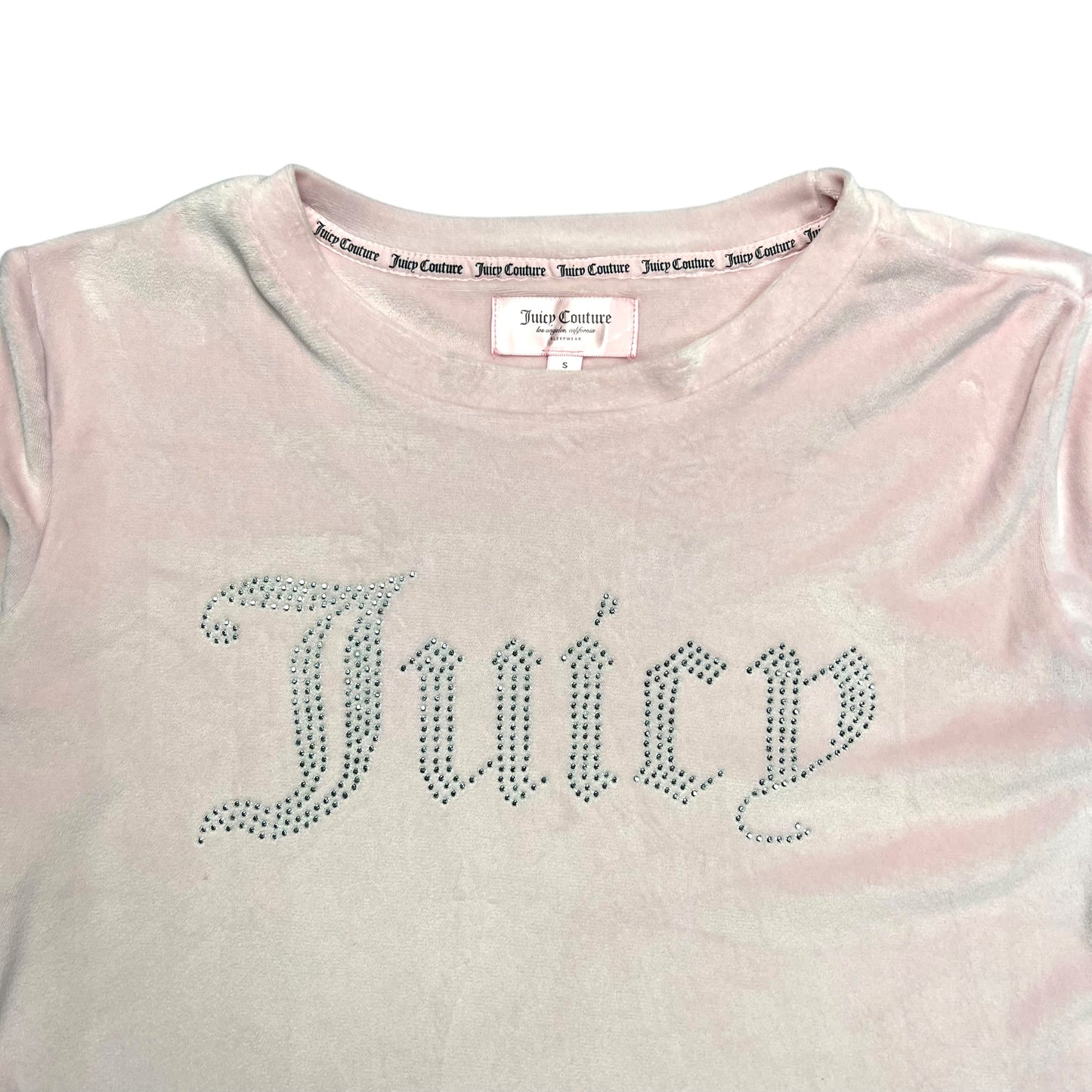Juicy Couture Pink Velour Long-sleeve - S
