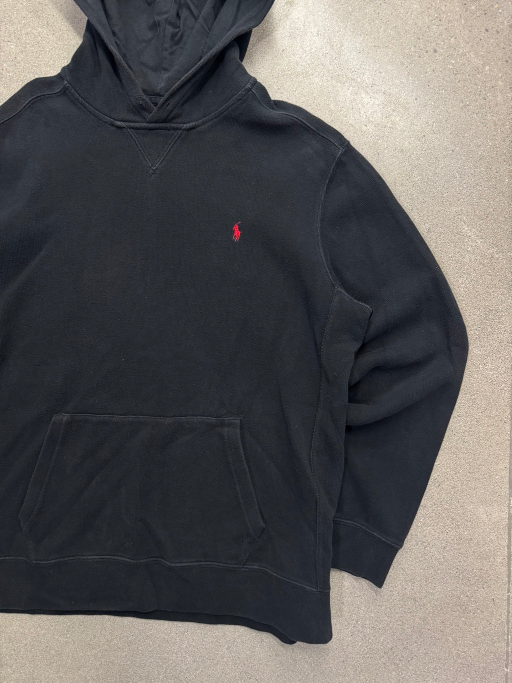Polo By Ralph Lauren Interlock Knit Pullover Hoodie - L