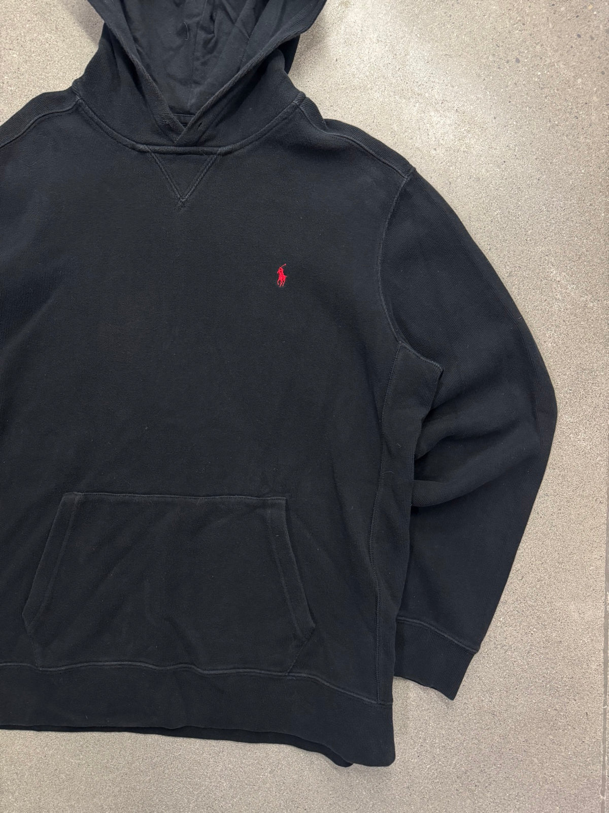 Polo By Ralph Lauren Interlock Knit Pullover Hoodie - L