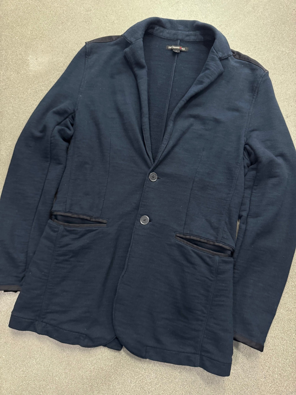 John Varvatos French Terry Knit Blazer - S