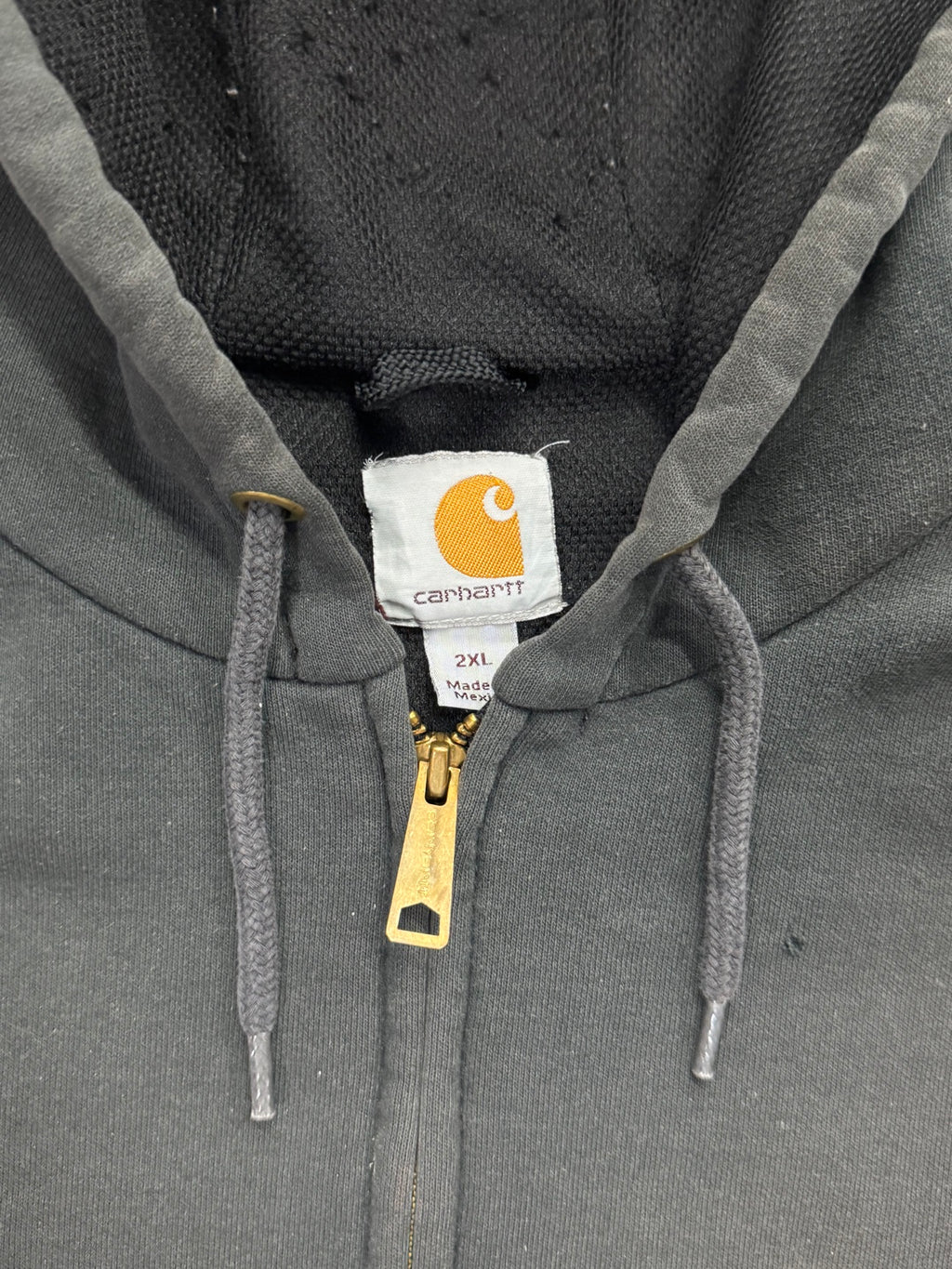Faded Carhartt Full-Zip Heavyweight Hoodie - XXL