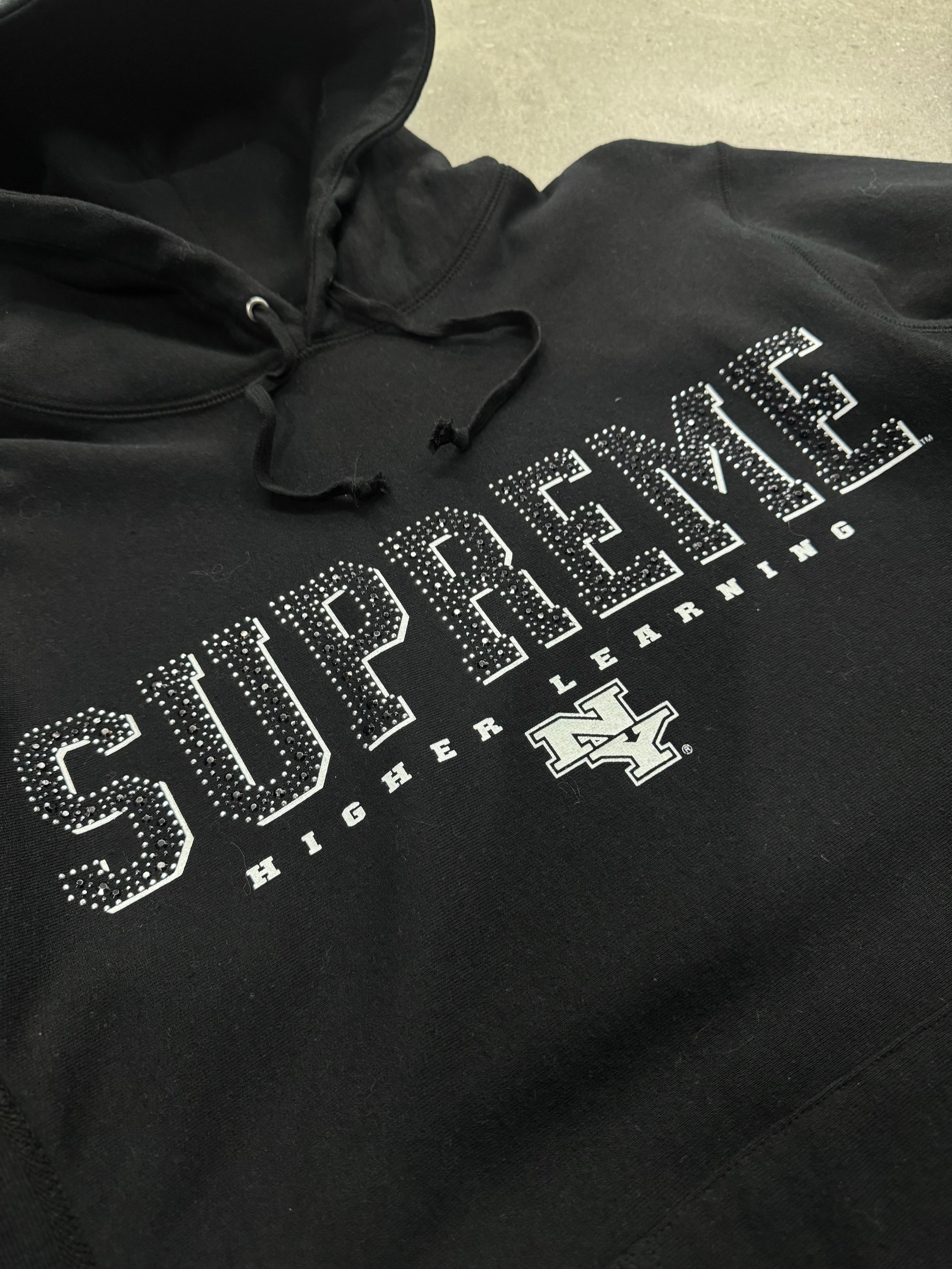 Supreme Higher Learning Gems Hoodie - L