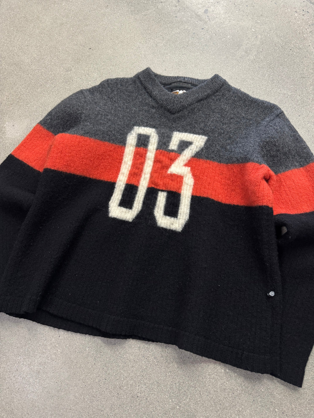 Harley-Davidson Made in Japan 03 Wool Sweater - L