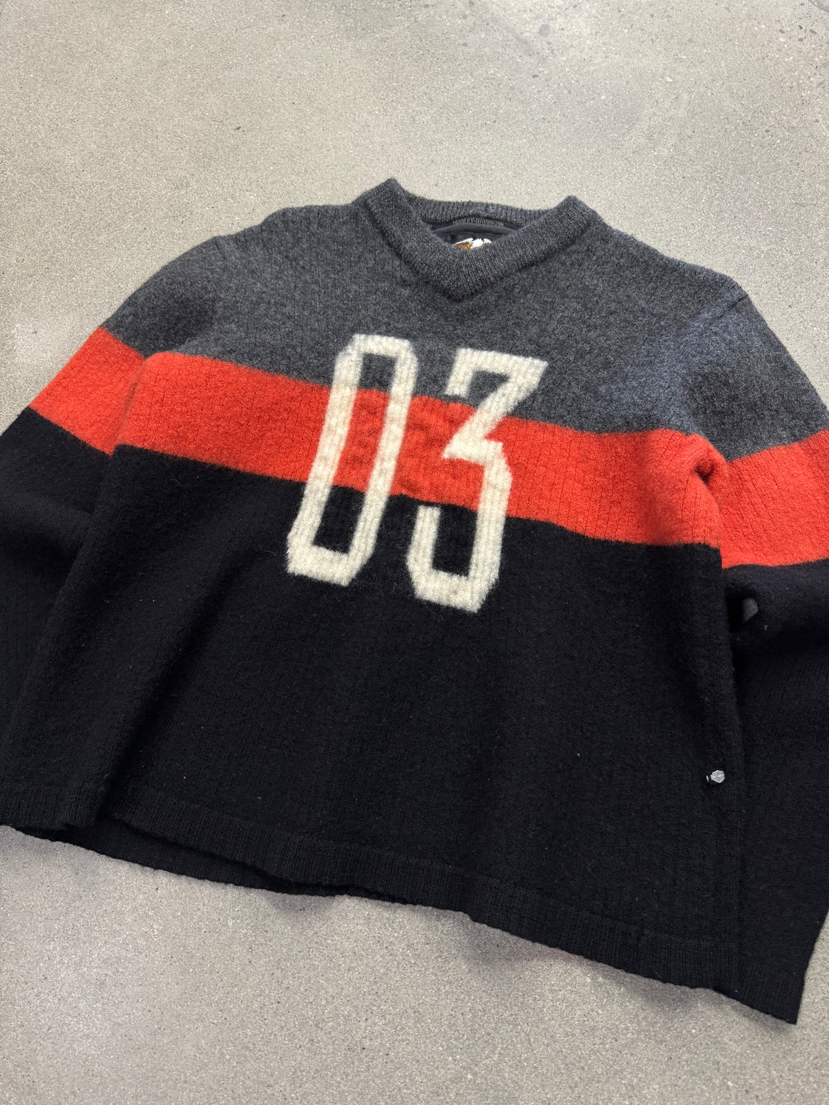 Harley-Davidson Made in Japan 03 Wool Sweater - L