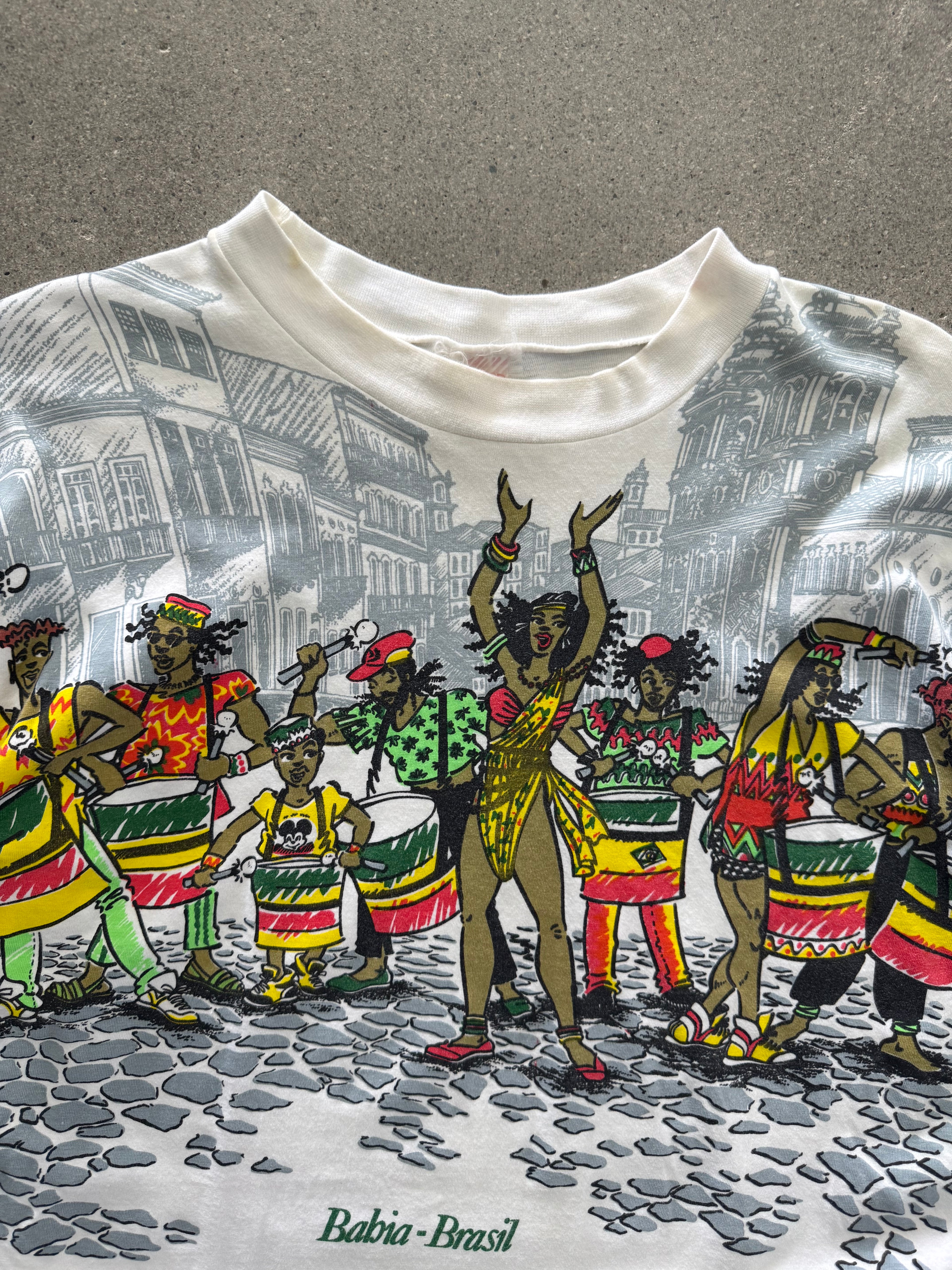 Afro-Brazilian Street Festival All Over Print T-Shirt - M