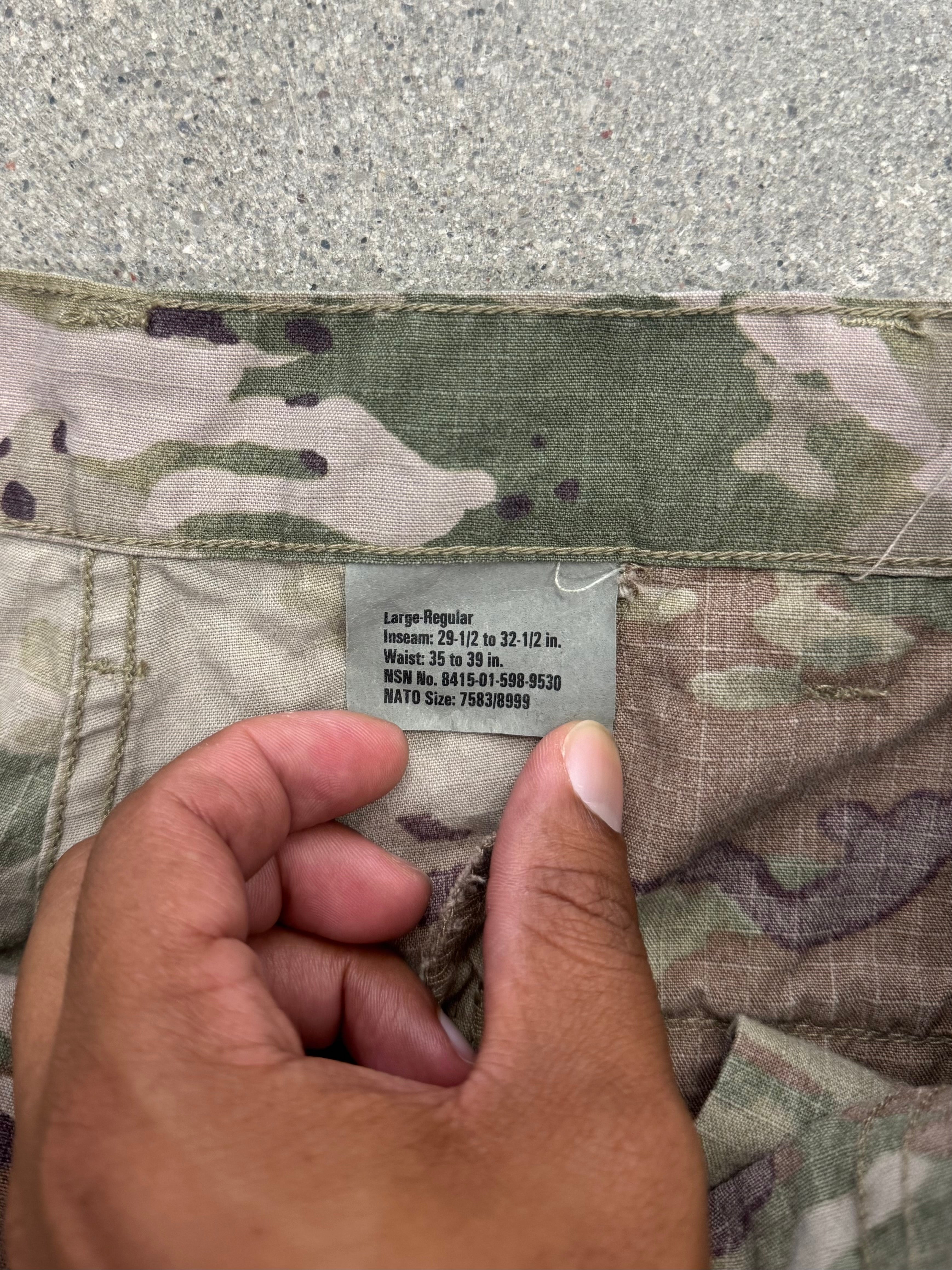 Scorpion W2 Camo ARMY Capris - 36”