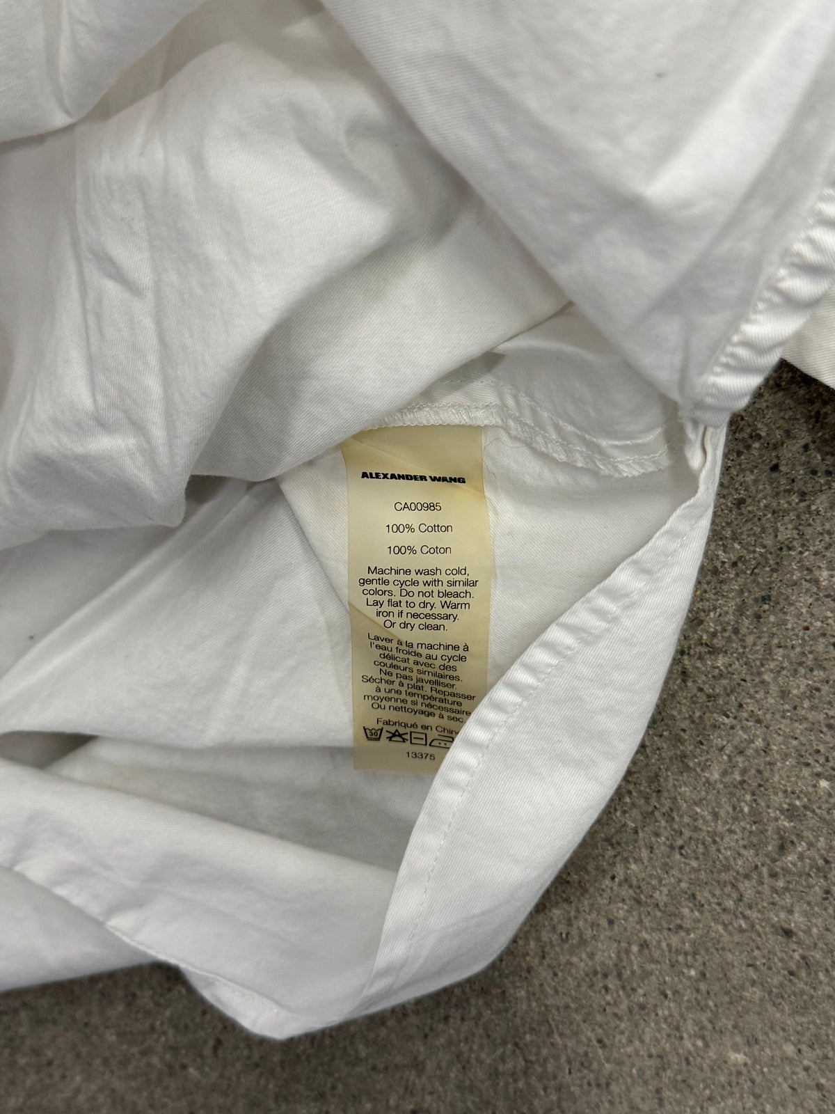 T by Alexander Wang Dress Shirt Skirt - S