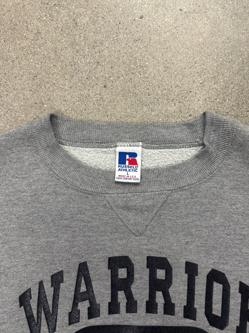 Russell Athletic Warrior Basketball Crewneck Sweatshirt - L
