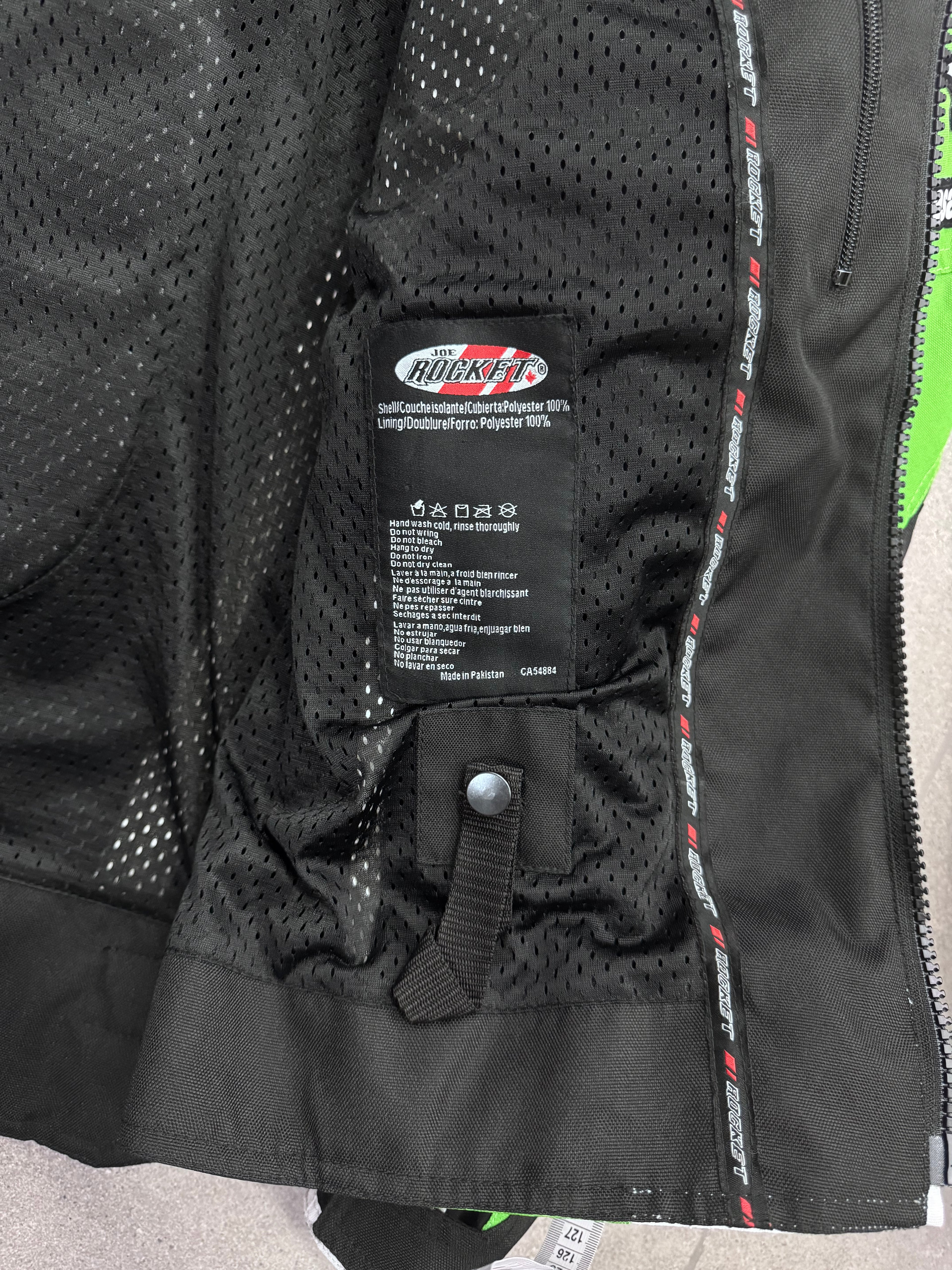 Kawasaki Joe Rocket Racing Motorcycle Jacket - XL