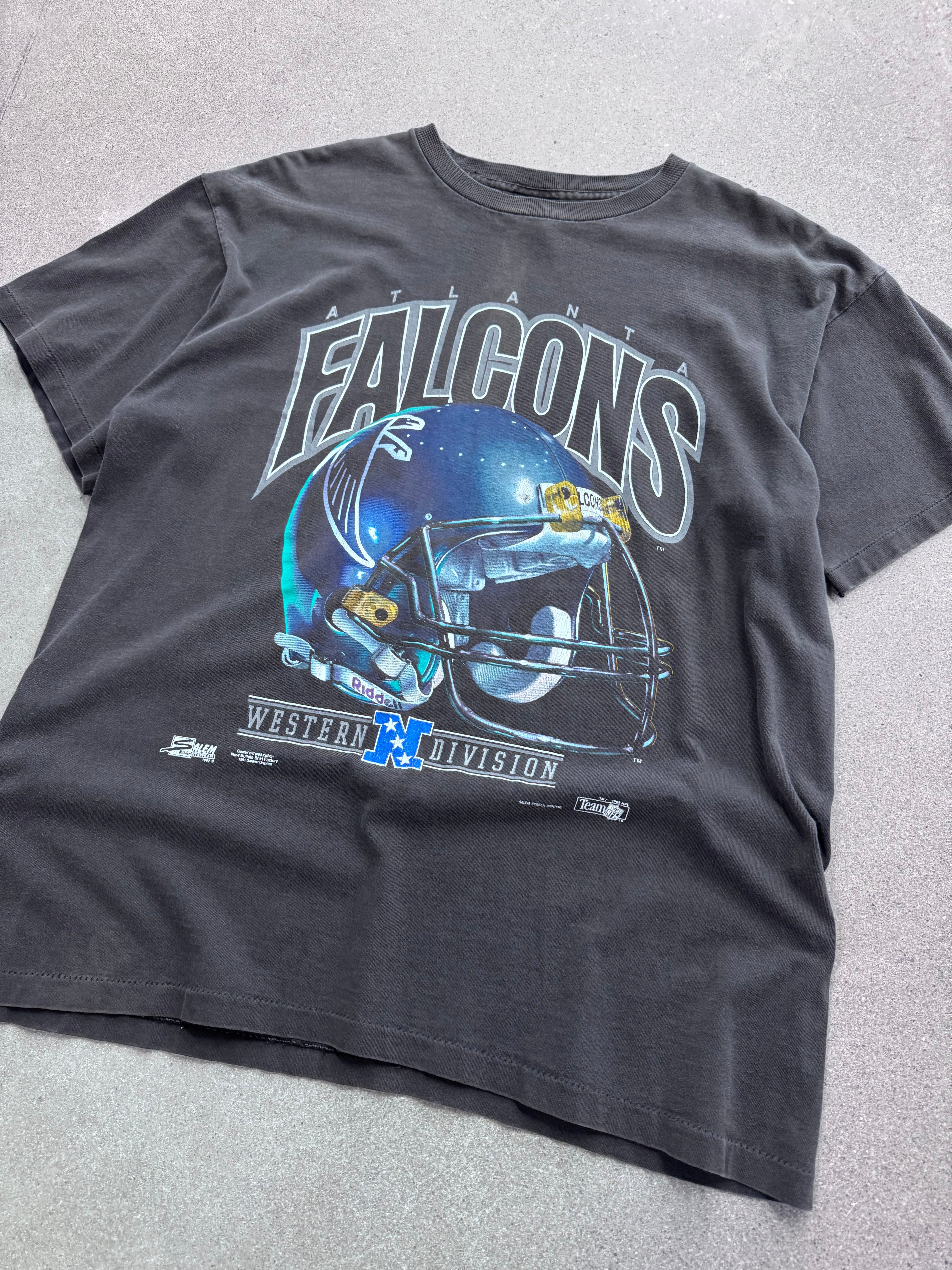 Faded 1992 Salem Sportswear Atlanta Falcons NFL T-Shirt - XL
