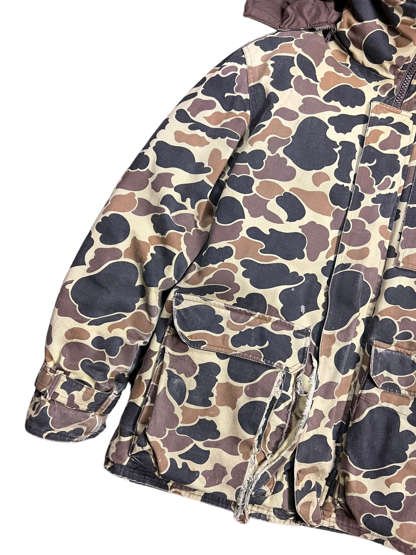 Trophy Club Duck Camo Heavy Insulated Jacket ￼- L