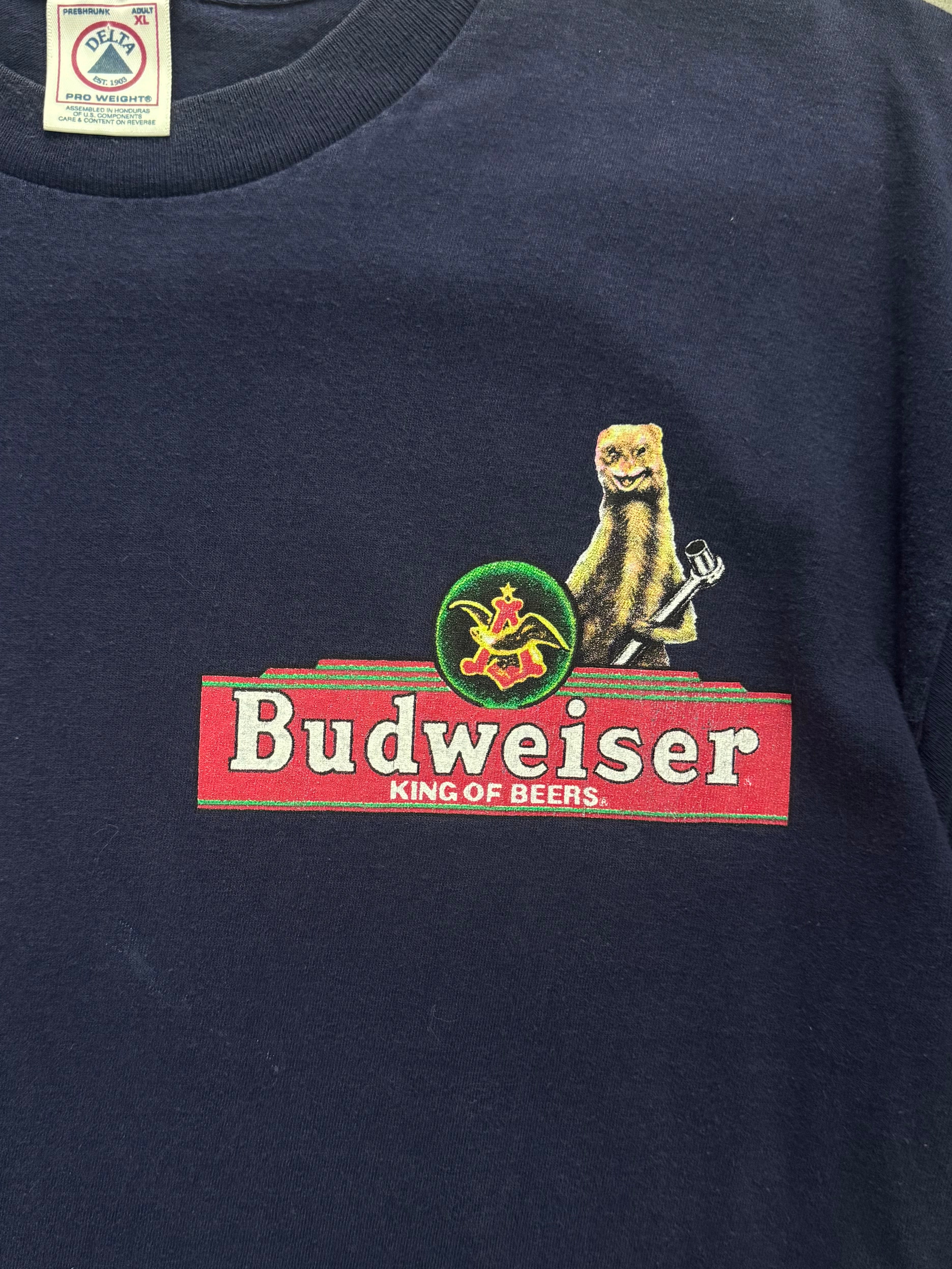 1998 Budweiser Ferret & Chameleon T-Shirt - XL