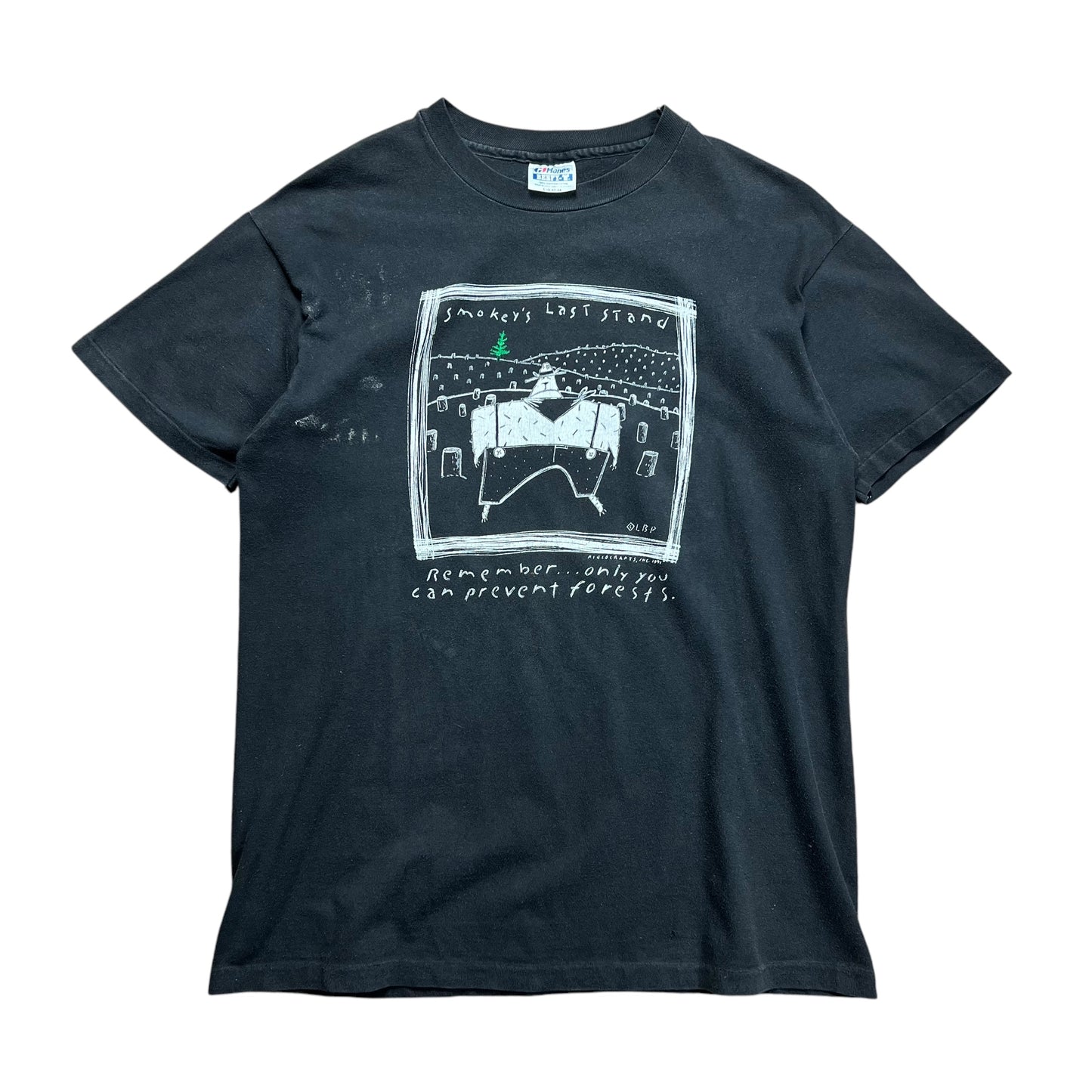 1991 Smokey The Bear T-shirt - L