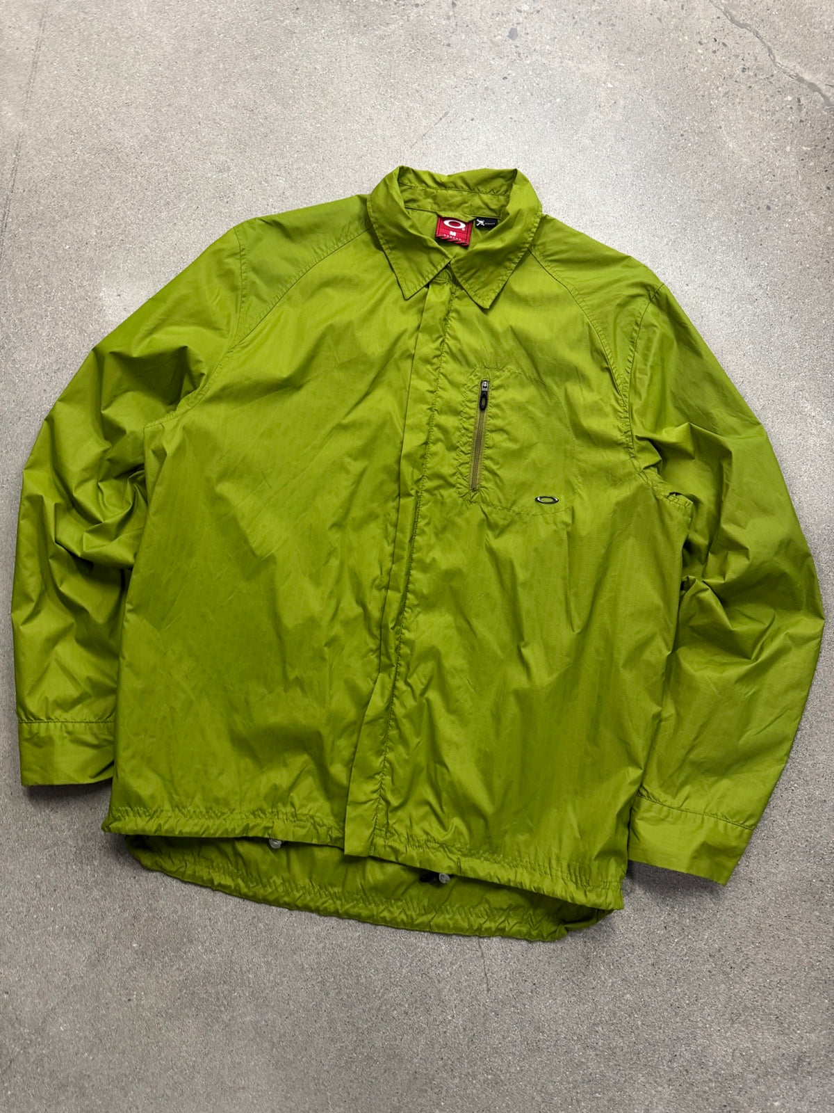 Oakley Technical Nylon Windbreaker Jacket - M