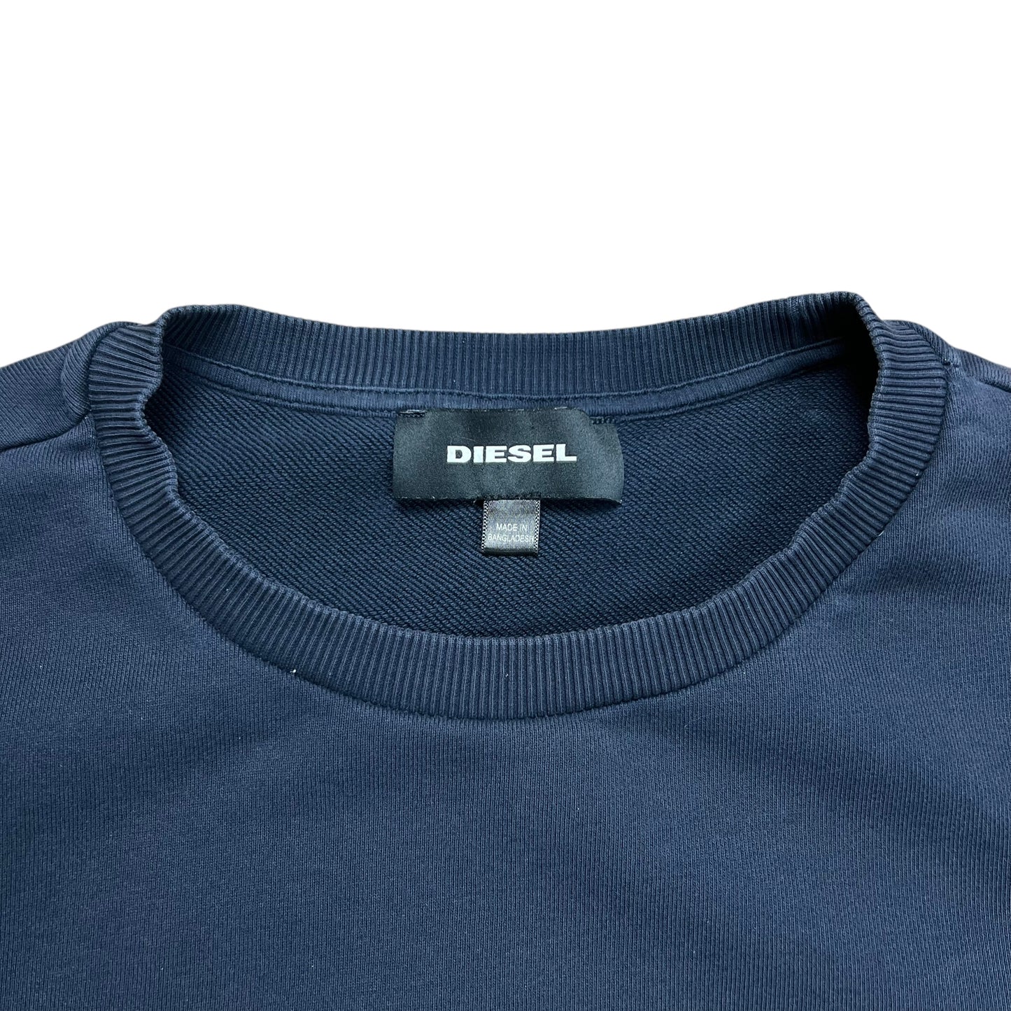 Diesel S-GIR-DIV-P Navy Logo Sweater - XL