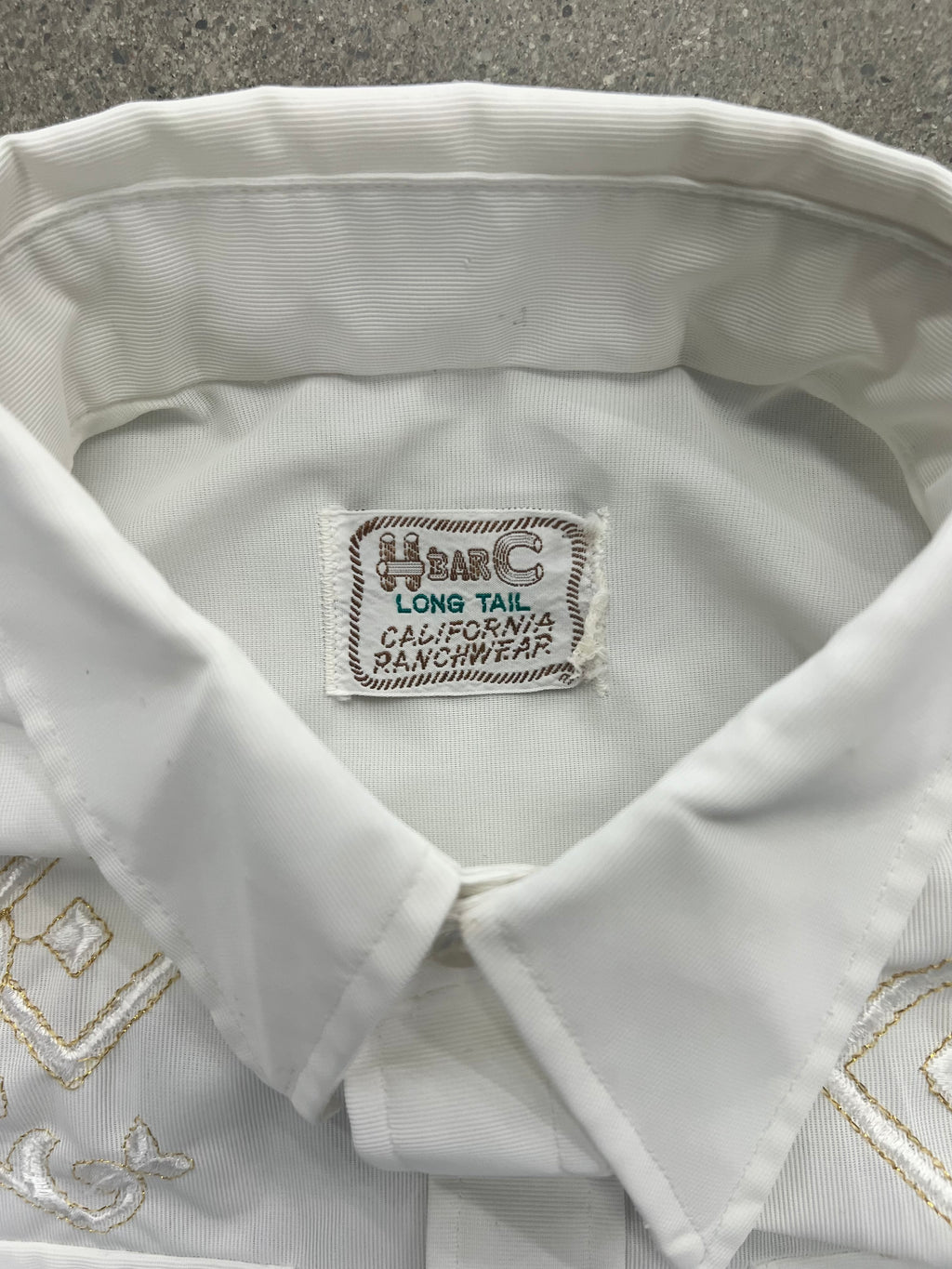 H Bar C California Ranchwear Pearl Snap Button-Up Shirt - L