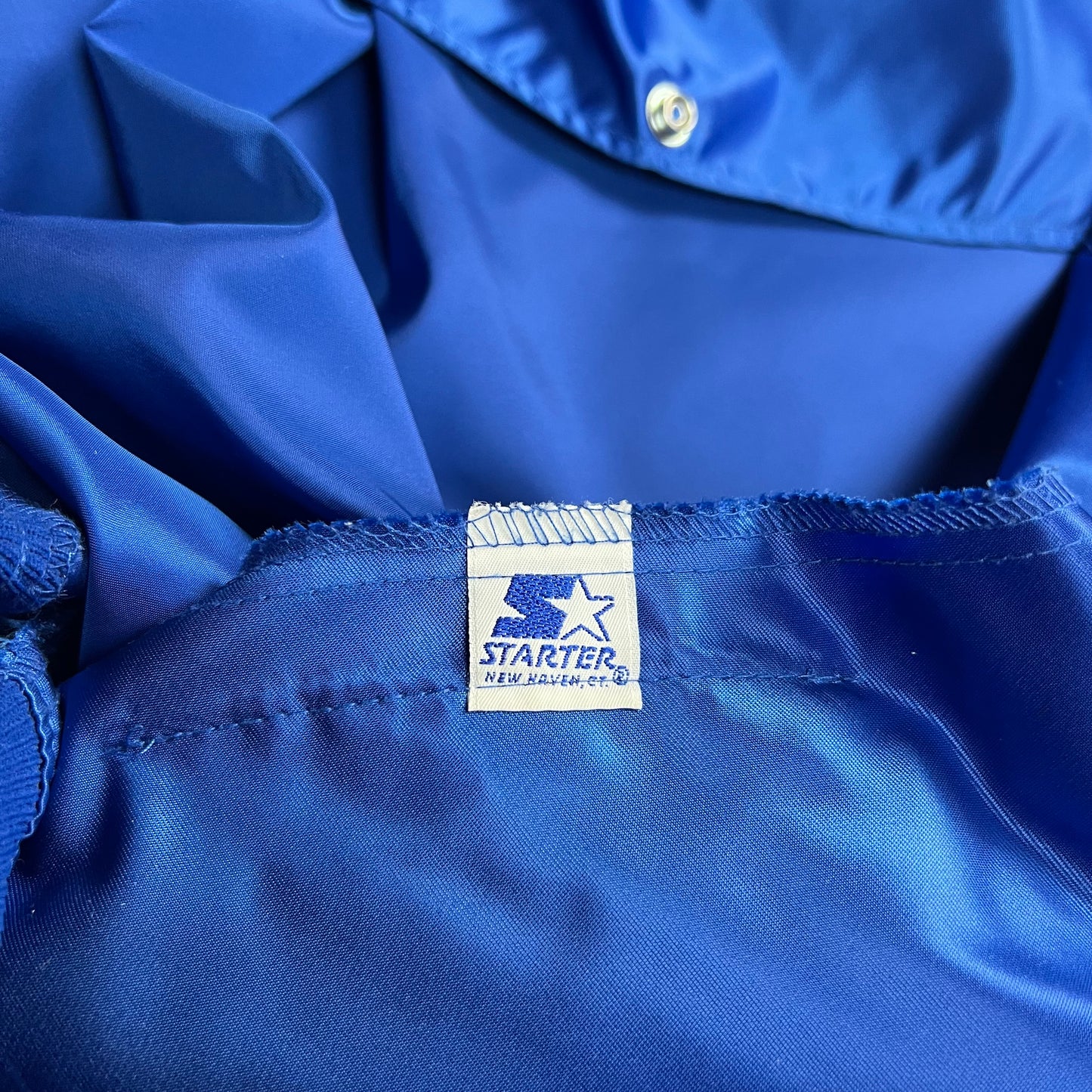 Starter Toronto Blue Jays Satin Bomber Jacket - L