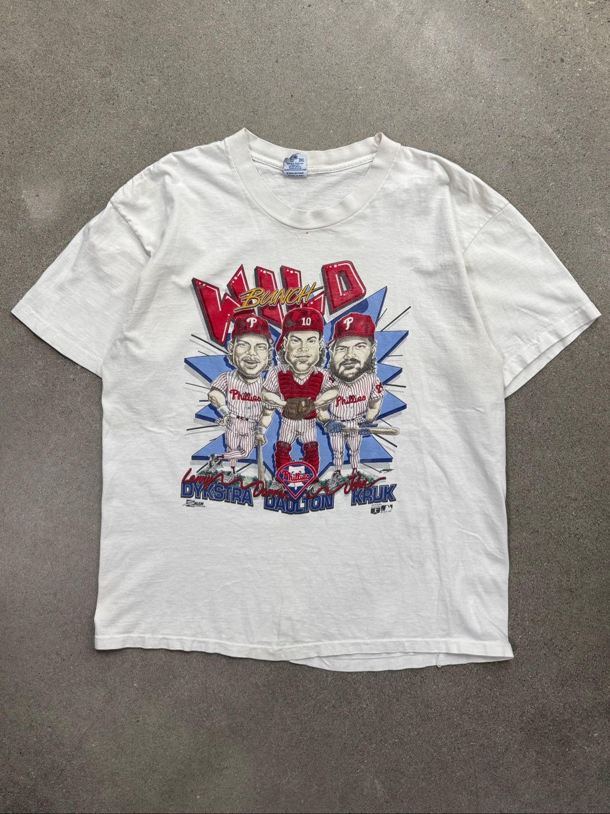 1993 Salem Sportswear Philadelphia Phillies MLB T-Shirt - XL