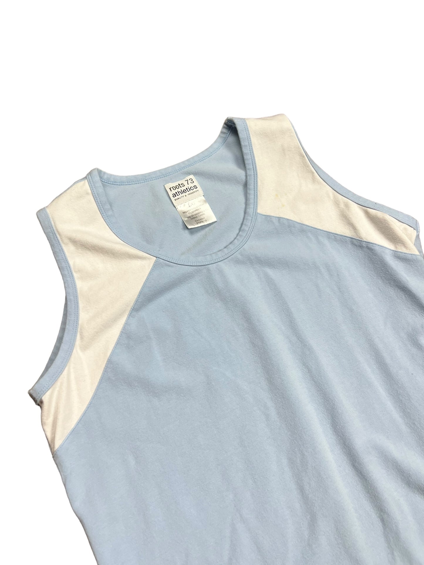 Baby Blue Roots Athletics Tank Top - M