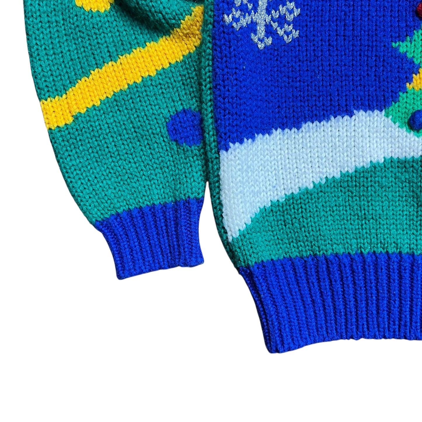 Amanda Smith 3D Knit Christmas Sweater - M