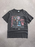Ausgebleichtes 1990 Salem Sportswear San Antonio Spurs NBA T-Shirt - L