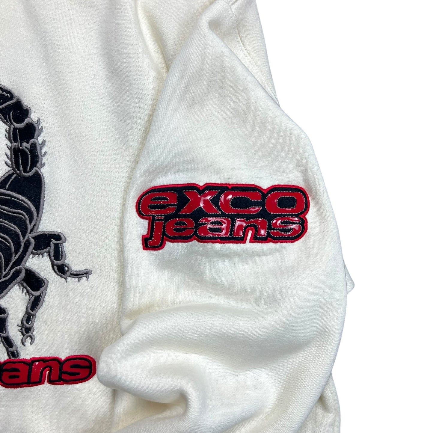 Exco Jeans Baggy Cream Scorpion Hoodie - XL