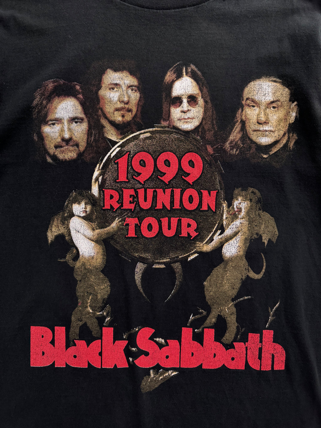 1999 Black Sabbath Reunion Tour With Pantera T-Shirt - XL