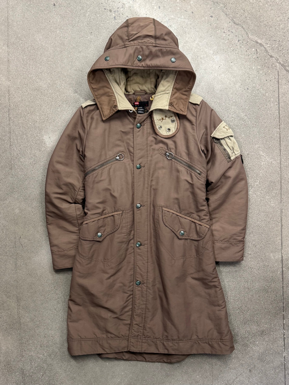 Diesel Utility Parka Jacket - M