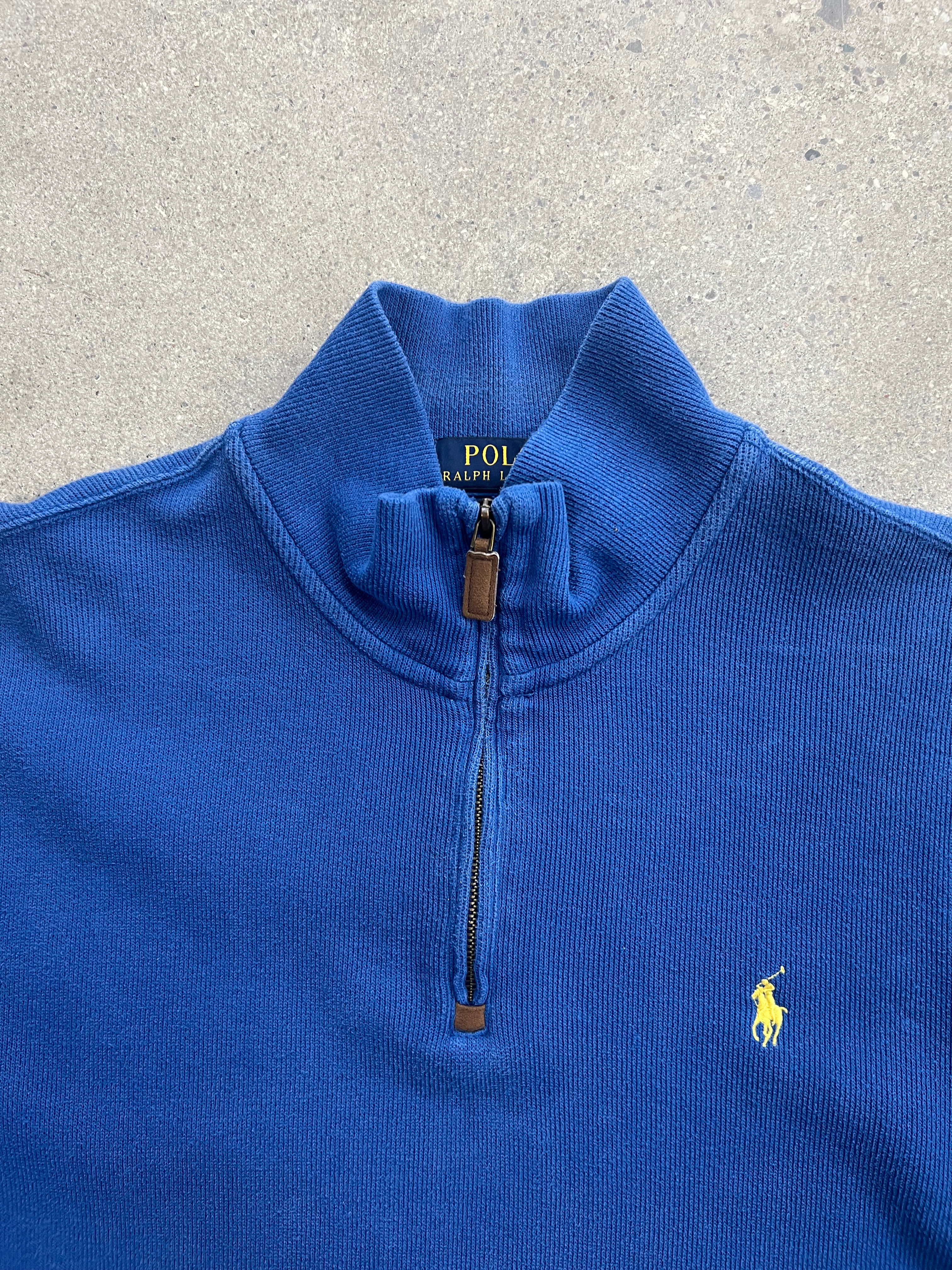 Polo Ralph Lauren Quarter Zip Sweater - XL